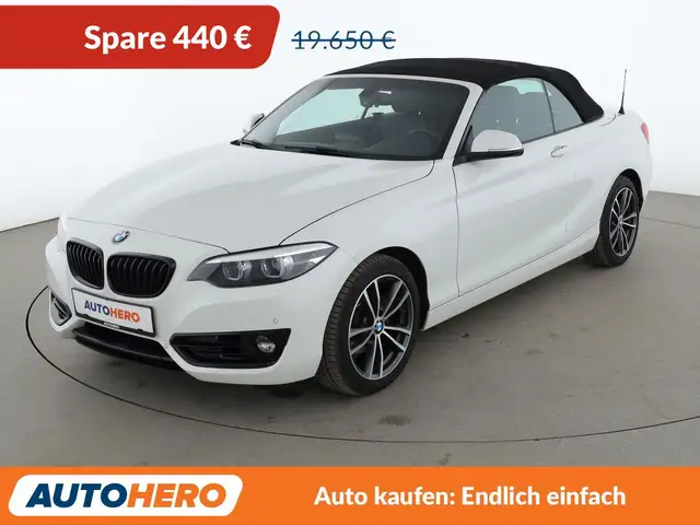 BMW 218 218i Sport Line Aut.*NAVI*TEMPO*PDC*SHZ*LIM*
