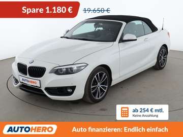 218i Sport Line Aut.*NAVI*TEMPO*PDC*SHZ*LIM*