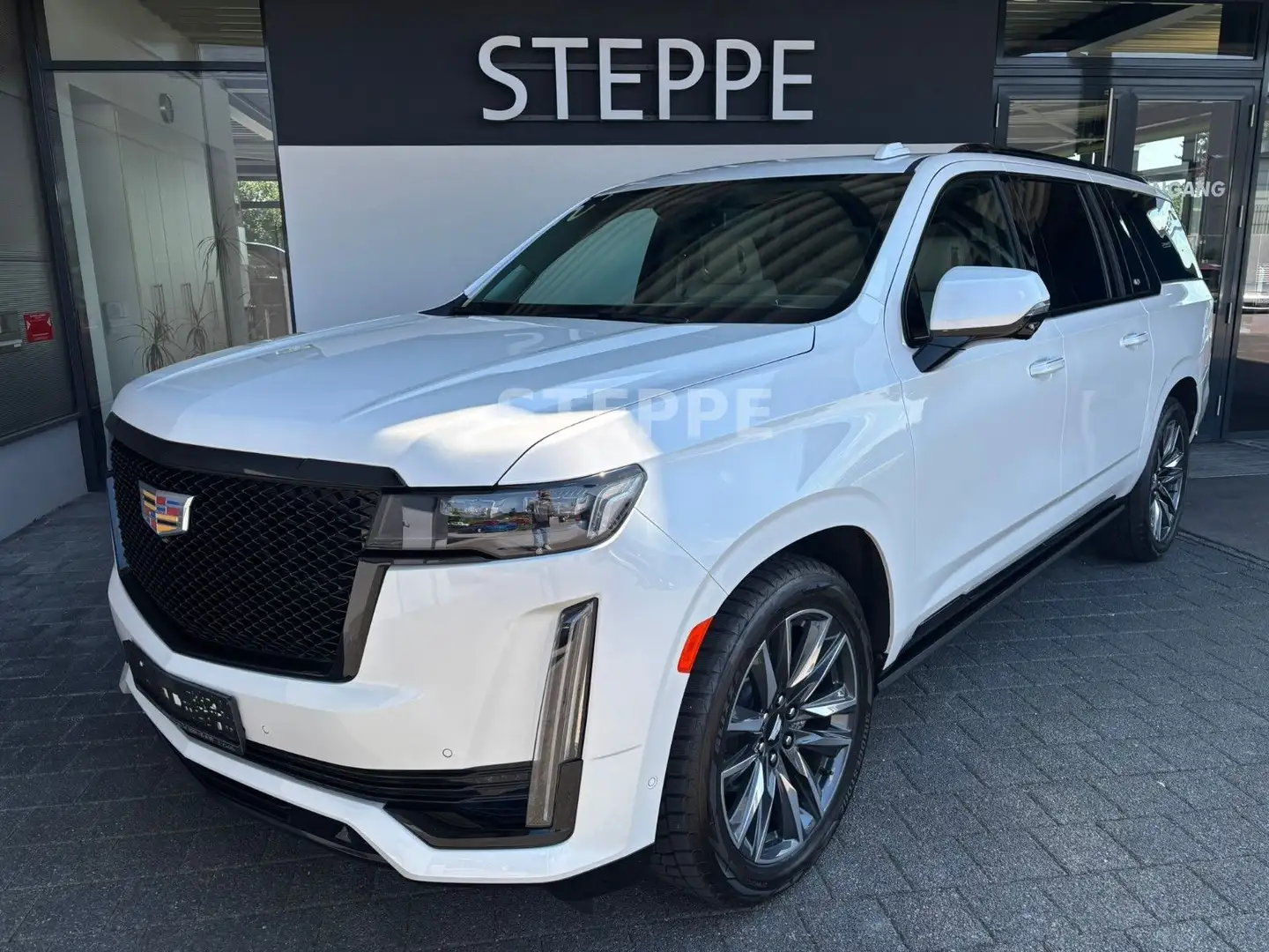Cadillac Escalade 6.2 V8 ESV Sport Platinum EU-Navi AHK Blanc - 1