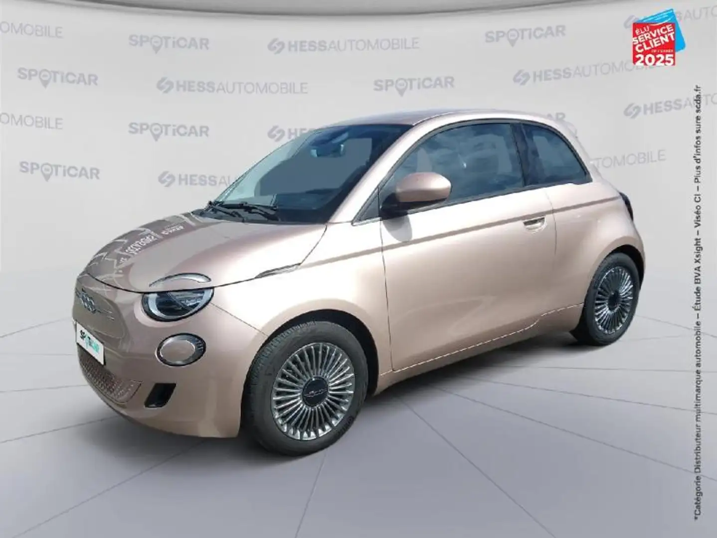 Fiat 500e e 95ch Icône Or - 1