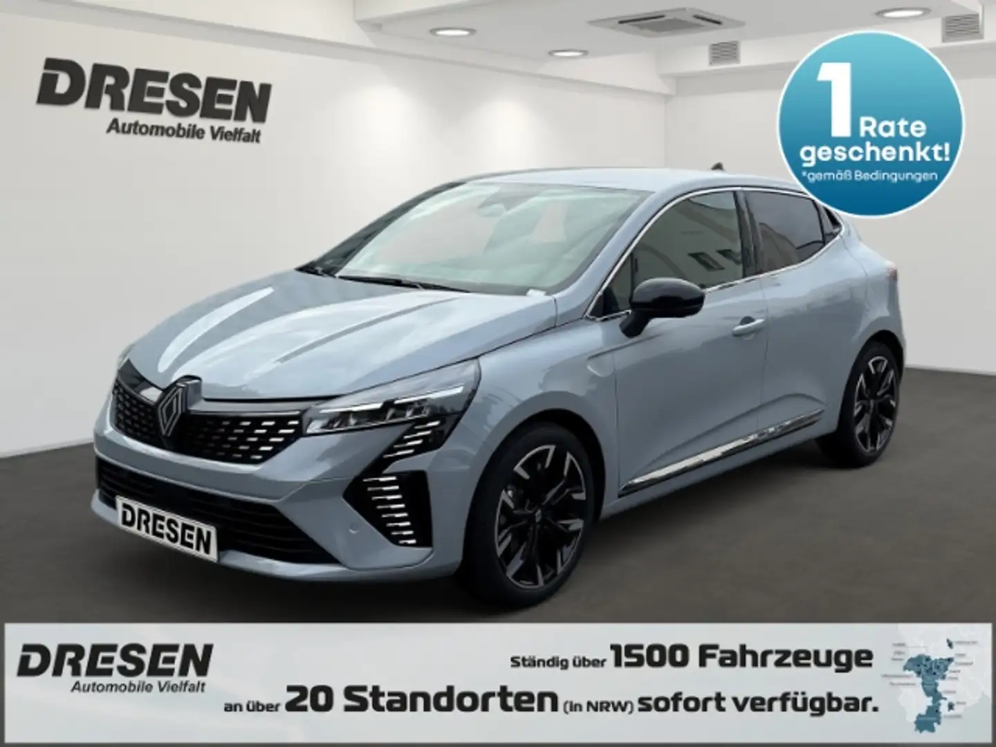 Renault Clio Techno Full Hybrid E-Tech 145 *360Grad Kamera*Sitz Grijs - 1