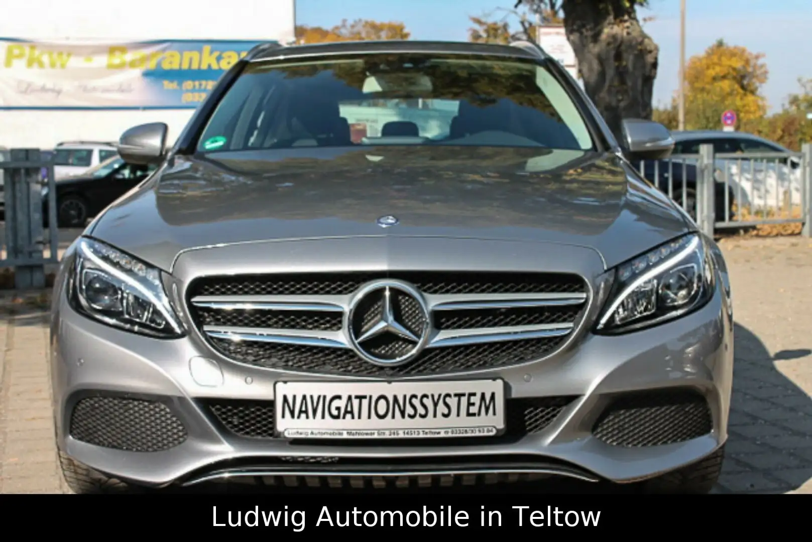 Mercedes-Benz C 180 T 7G-TRONIC Avantgarde Navi Leder Silber - 2