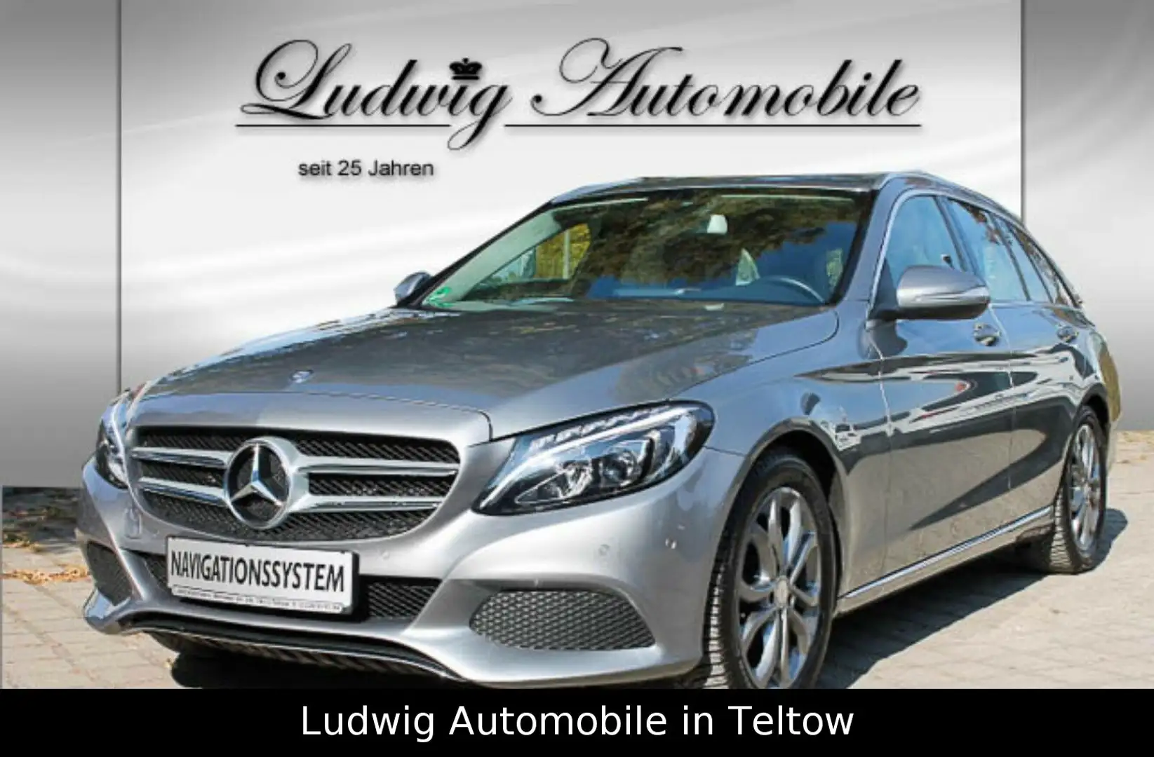 Mercedes-Benz C 180 T 7G-TRONIC Avantgarde Navi Leder Silber - 1