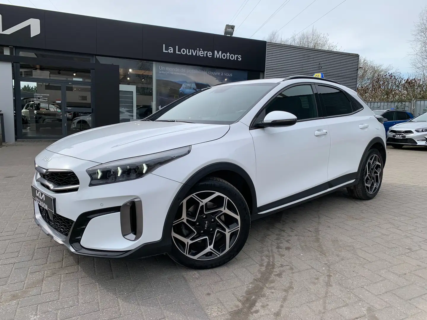 Kia XCeed 1.6 CRDi MHEV GT Line DCT*CUIR**CLIM*GARANTIE 2030 Blanc - 1