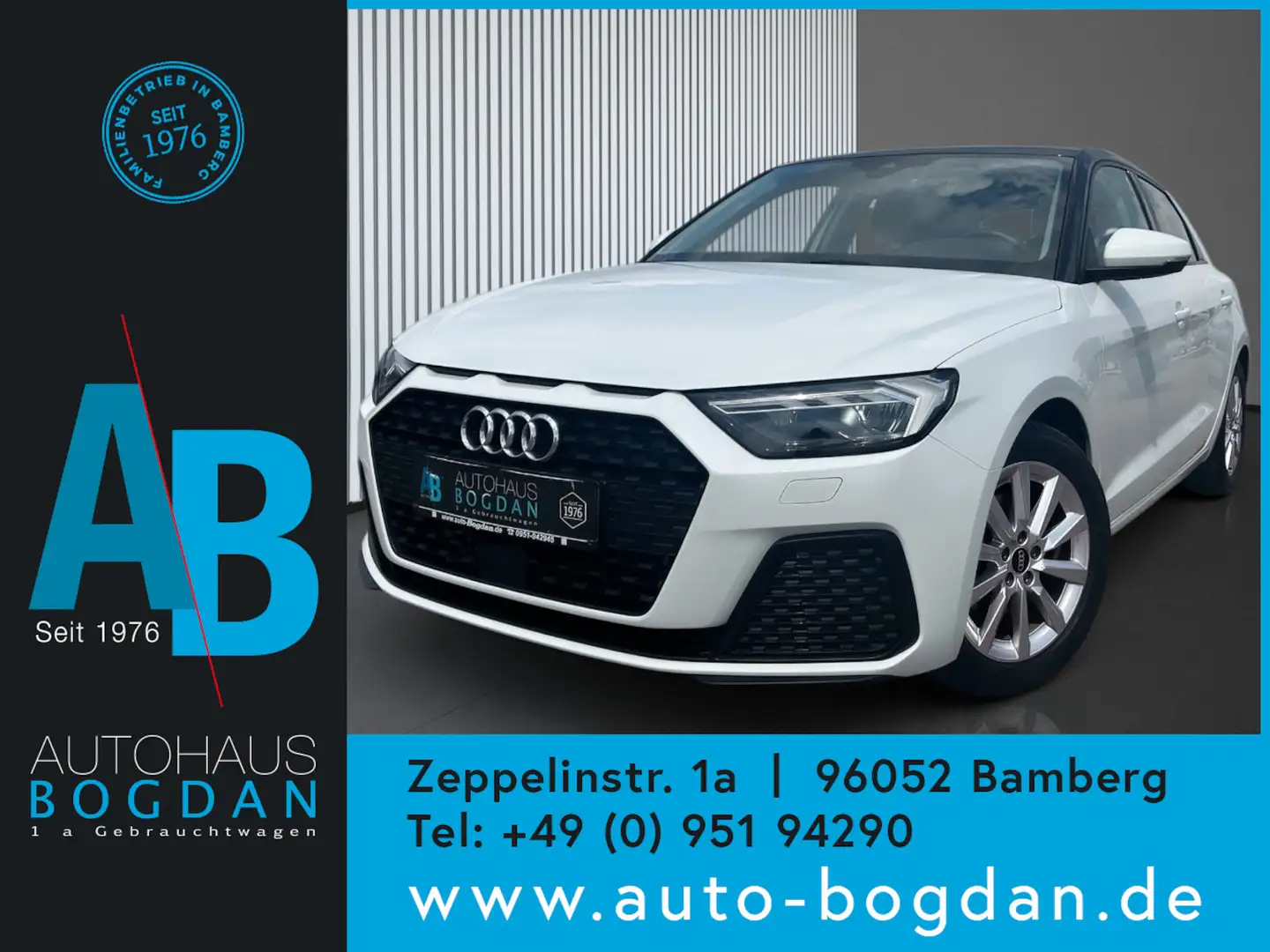 Audi A1 30 TFSI digit.Cockpit*LED*Tempomat*SHZ*TÜV neu Weiß - 1