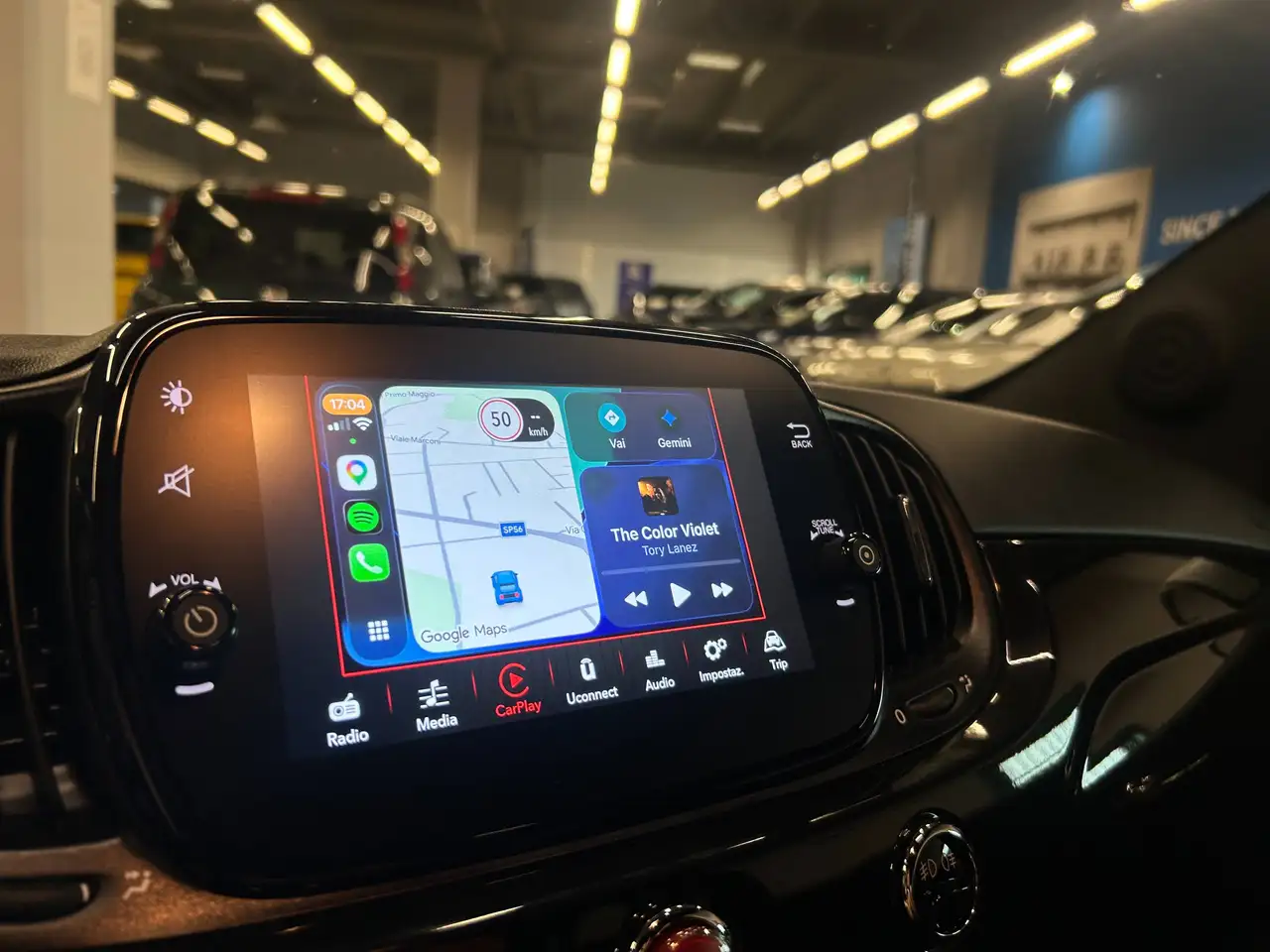 Fiat 500 1.0 hybrid 70cv, миниатюра 7