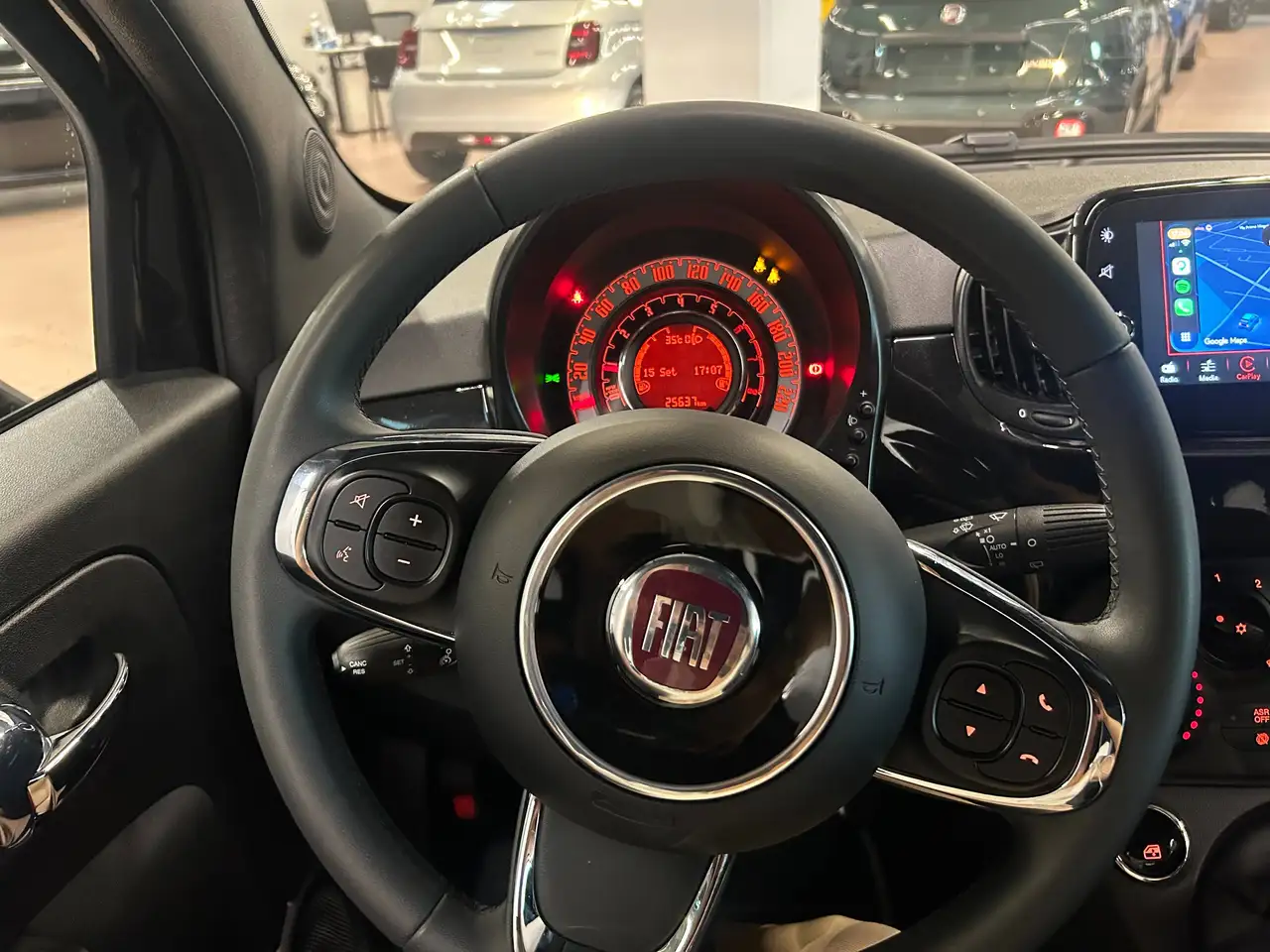 Fiat 500 1.0 hybrid 70cv, миниатюра 8