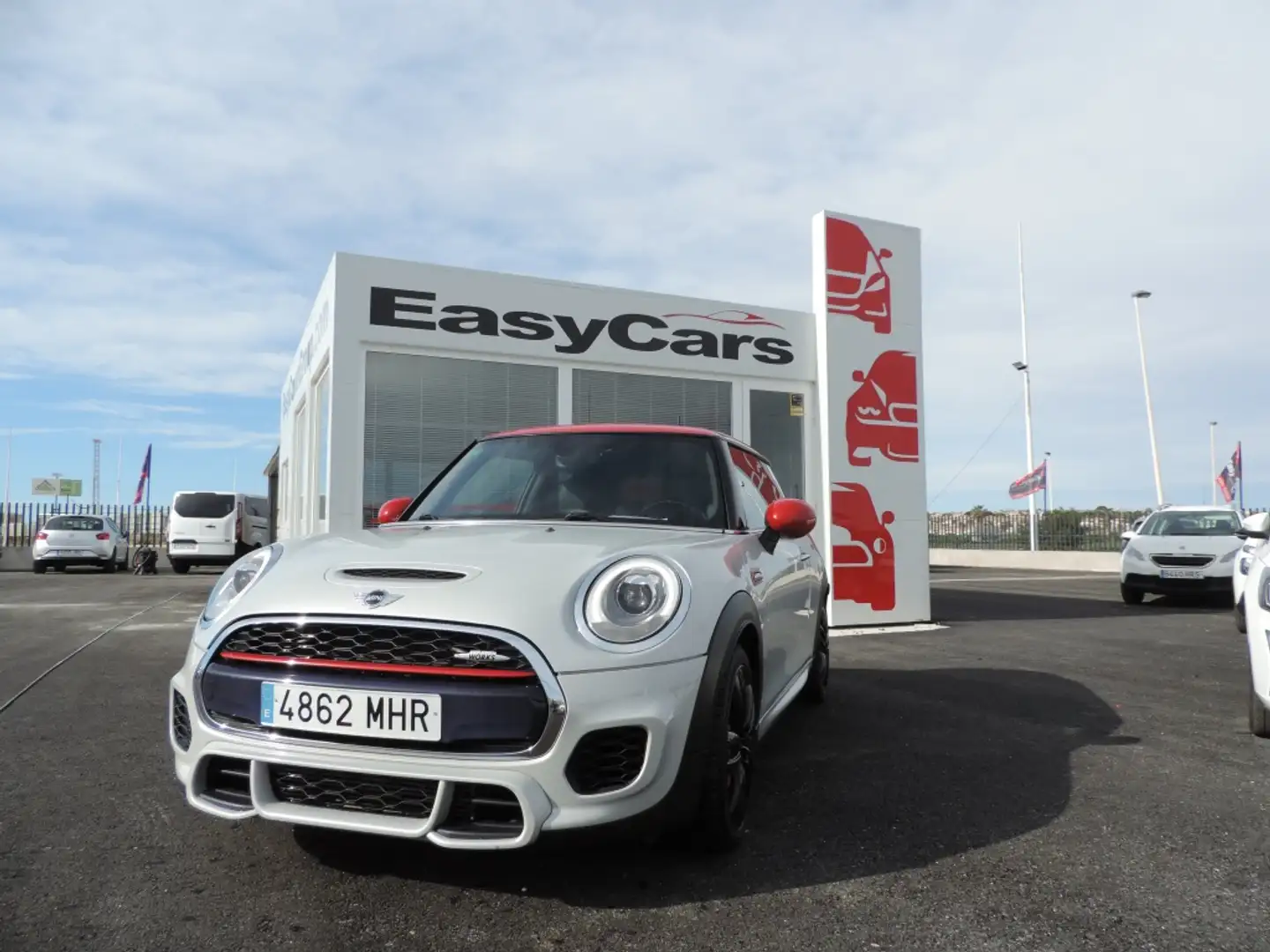 MINI John Cooper Works Aut. Gris - 1