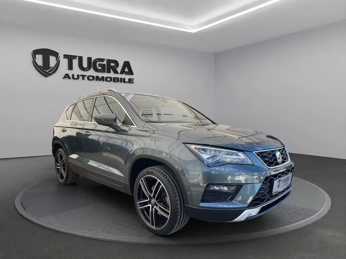 SEAT Ateca Excellence 4Drive |Top Zustand|Servicegepflegt ✅ Grau - 2