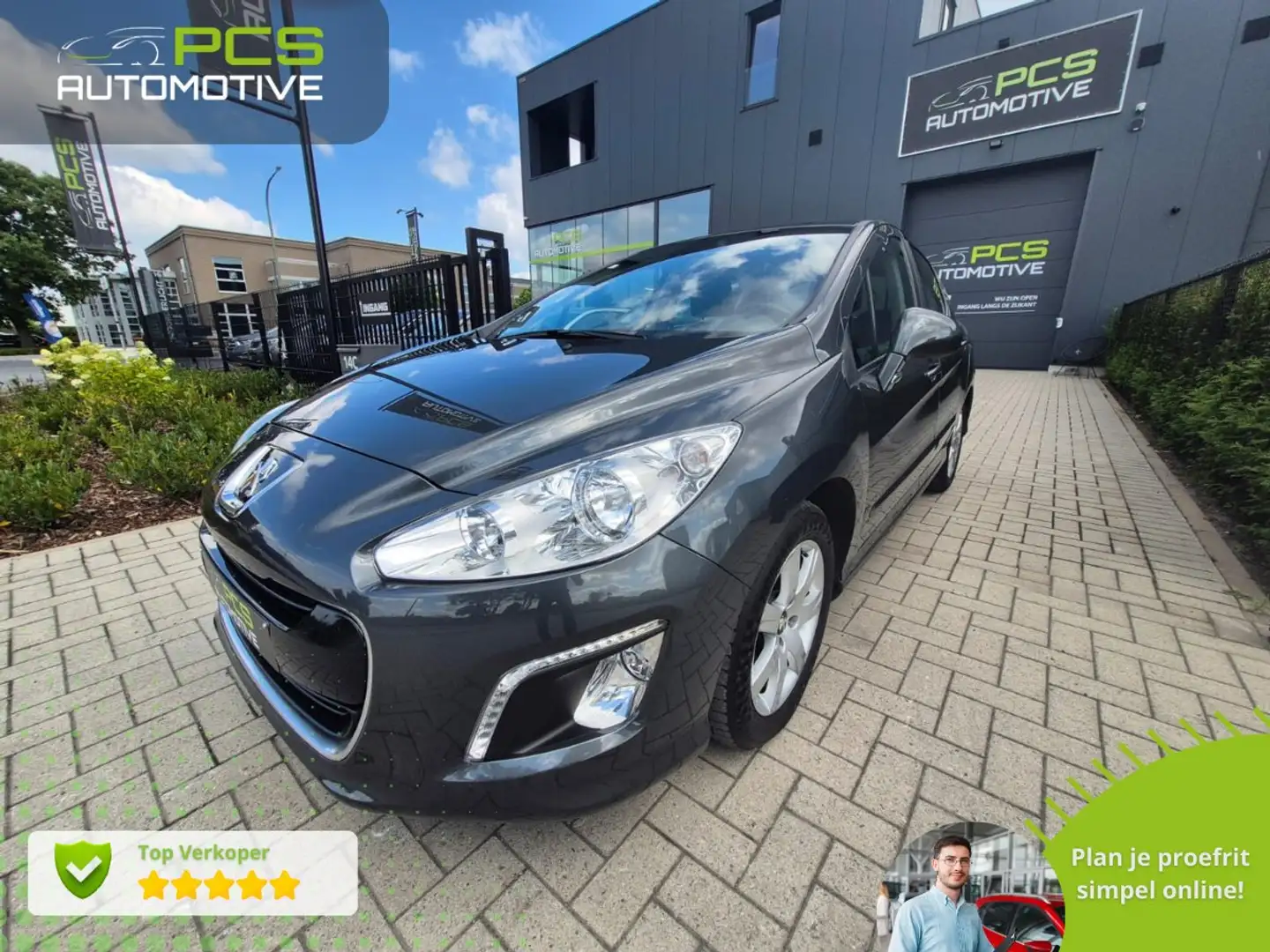 Peugeot 308 308 120 VTi 1.6i / AUTOMAAT / 1e Eigenaar Grijs - 1