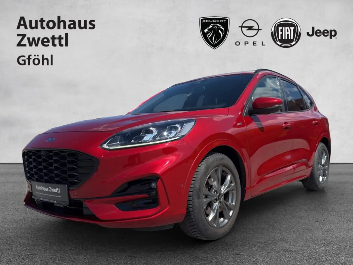 Ford Kuga 2,0 EcoBlue Hybrid ST-Line X Czerwony - 1
