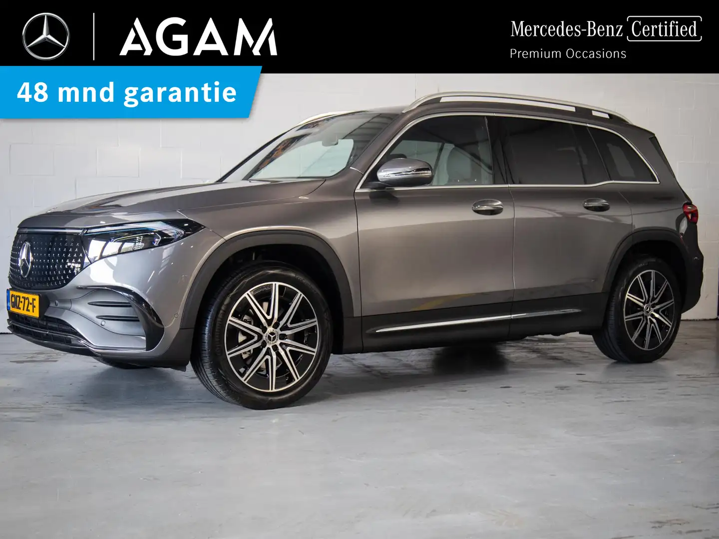 Mercedes-Benz EQB 250 250+ AMG Line 71 kWh Panorama dak Gris - 1