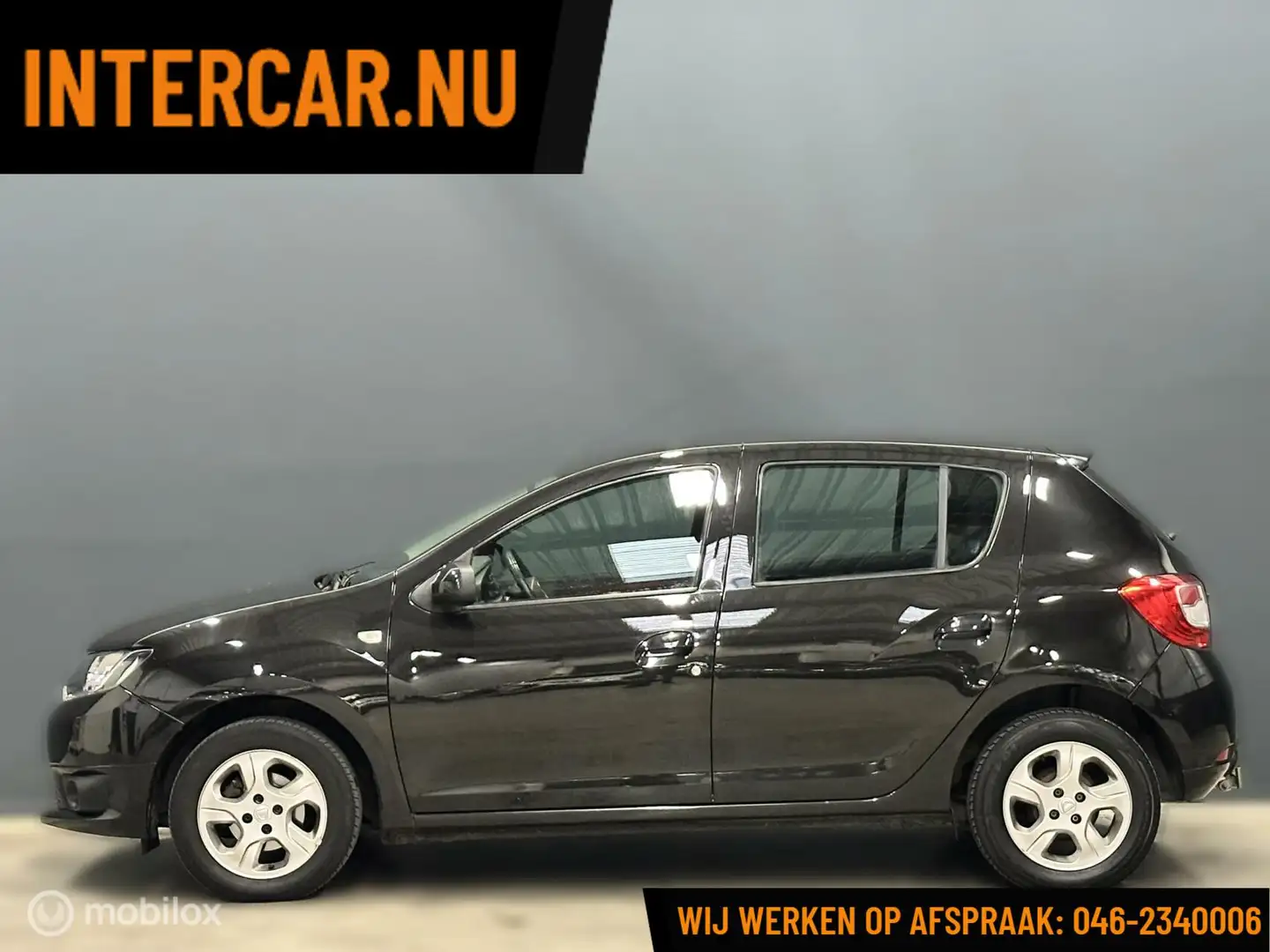 Dacia Sandero 0.9 TCe Lauréate Airco / Navi / Cruise Zwart - 2