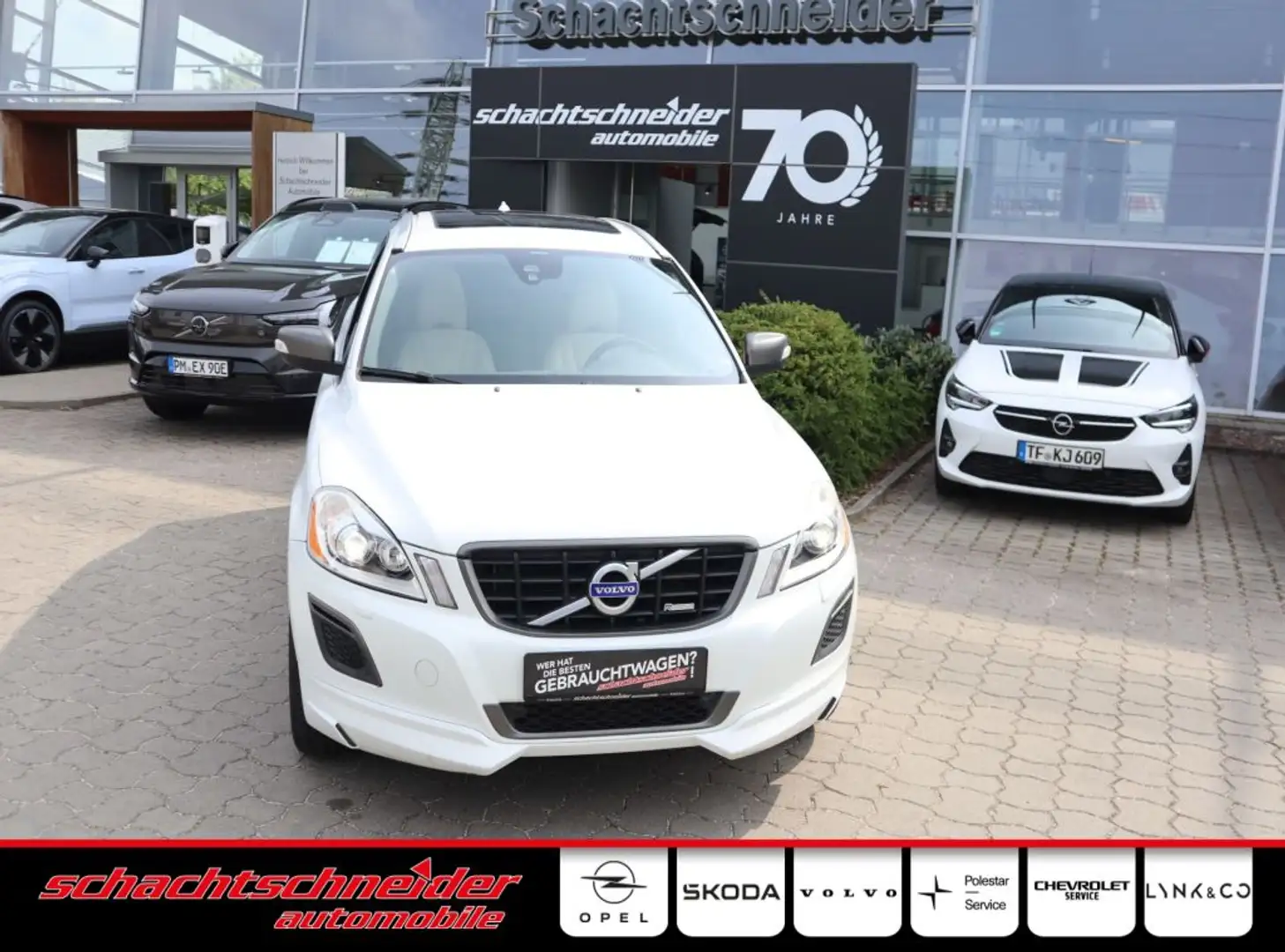 Volvo XC60 D5 AWD Aut. Summum+Xenium+Heico+Polestar+ Blanc - 1