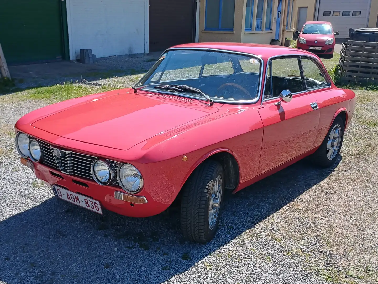Alfa Romeo 2000 Coupé bertone Roşu - 1