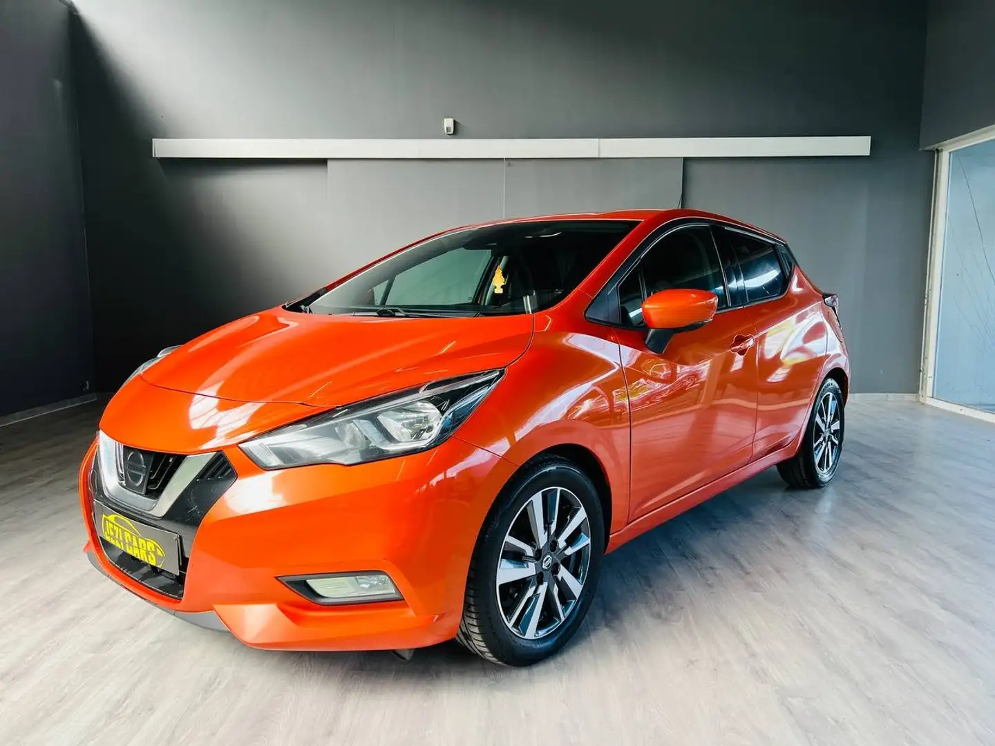 Nissan Micra Micra 1.5dCi/1 Jaar Garantie/Navigatie/camera/sens Orange - 2