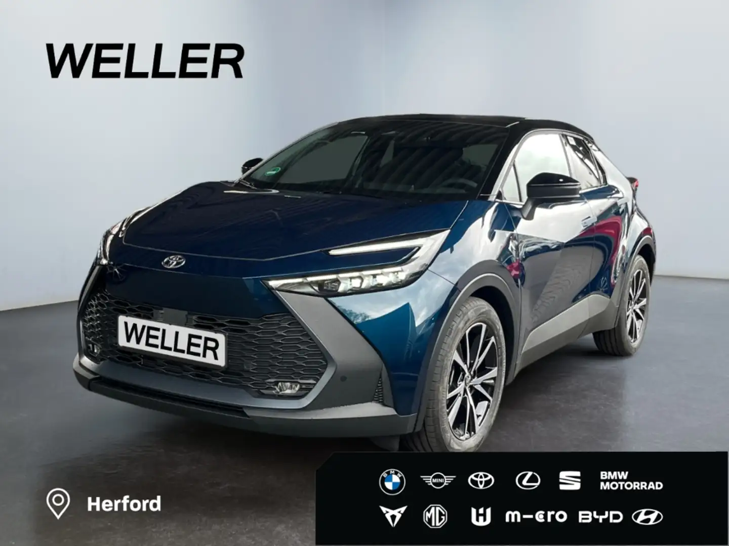 Toyota C-HR 1.8 Hybrid Teamplayer *LED*el Heck*SHZ*CAM* Blau - 1