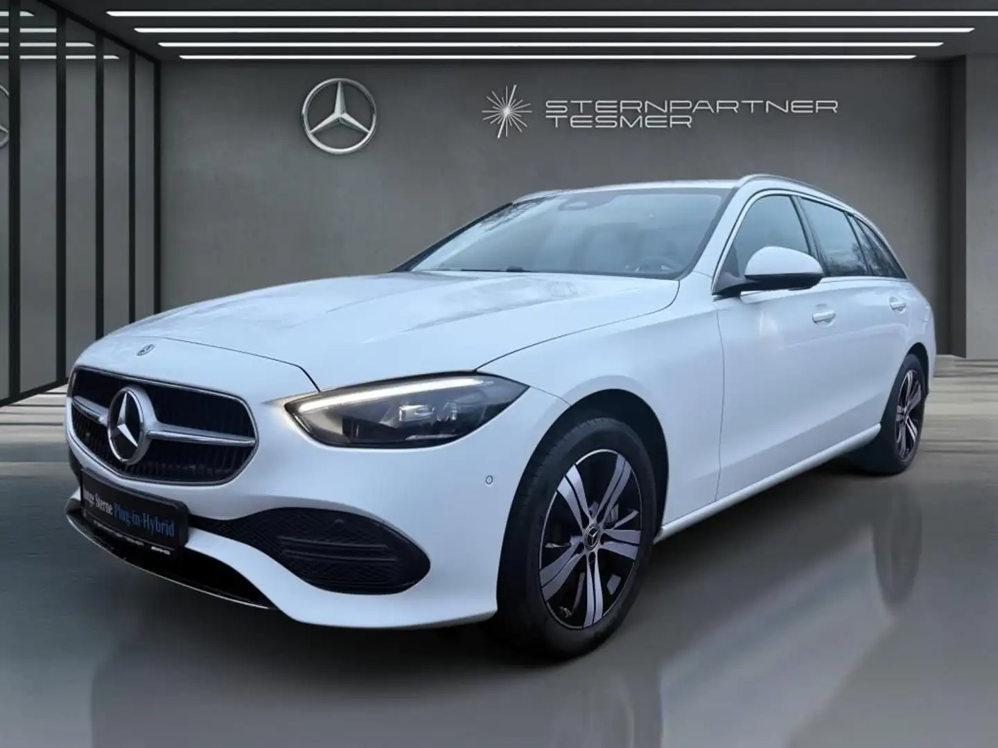 Mercedes-Benz C 300 de T AVANTGARDE+AHK+MEMORY+MBUX+SHZ Weiß - 2