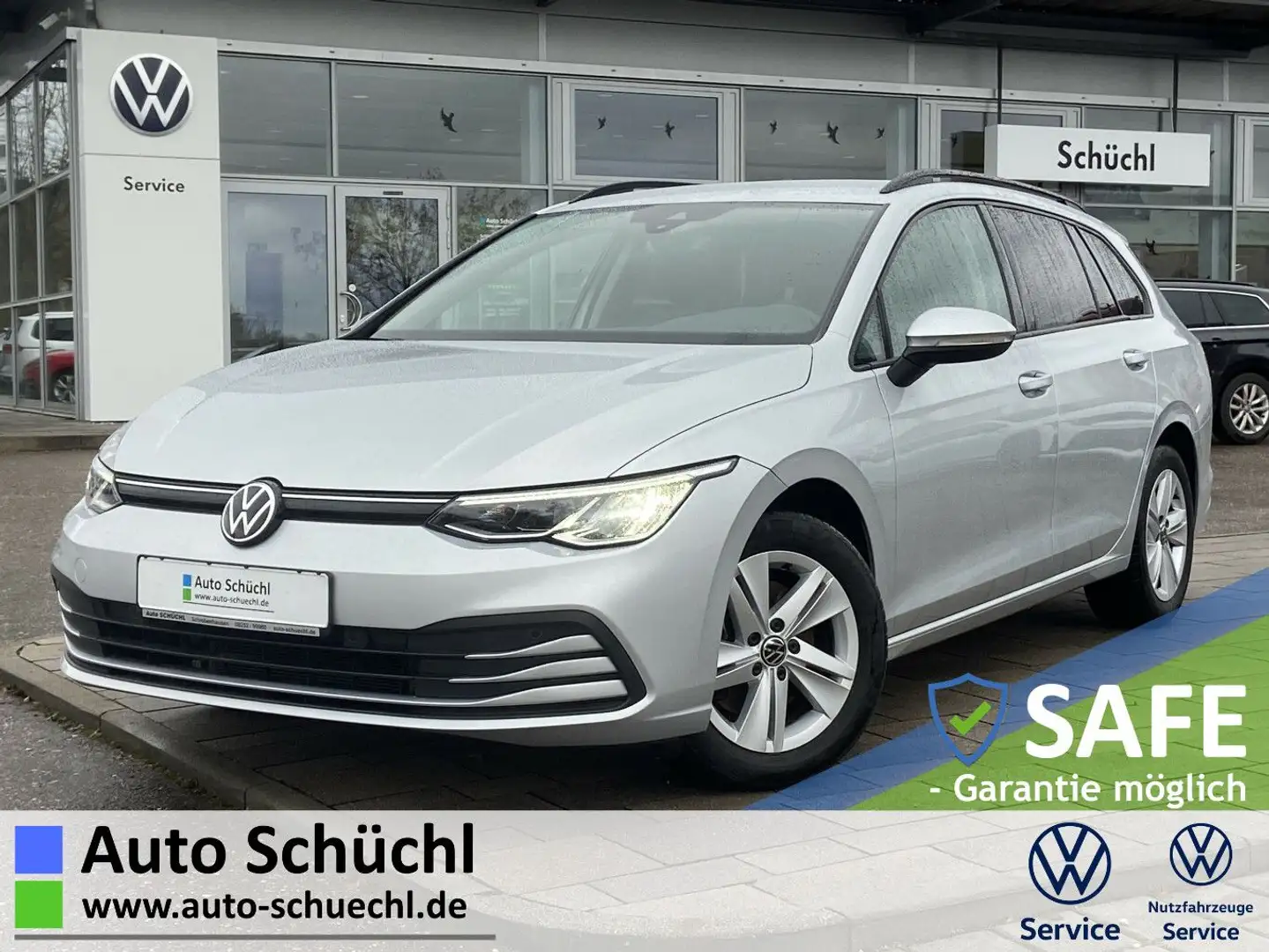 Volkswagen Golf Variant 2.0 TDI DSG Life NAVI+LED+APP-CONNE Silber - 1