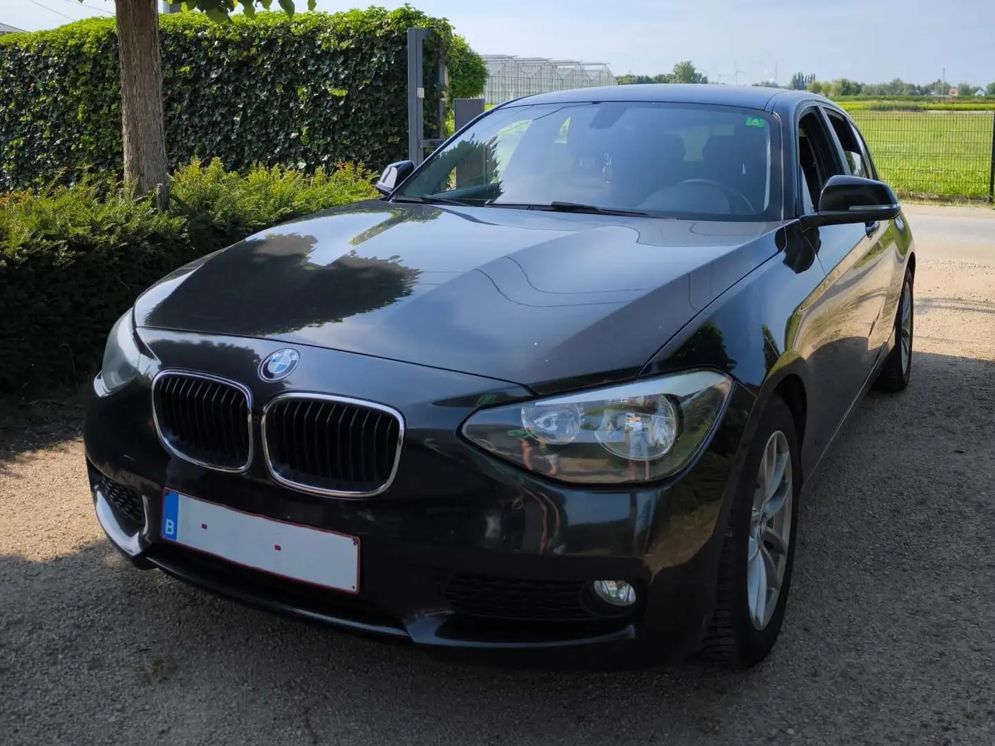 BMW 116 116d Zwart - 1