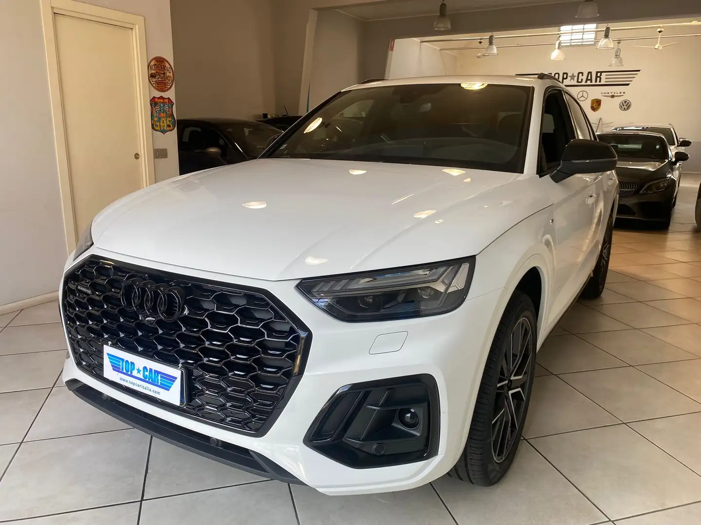 Audi Q5 Sportback 40 2.0 tdi MHEV S LINE QUATTRO S-TRONIC Bianco - 1