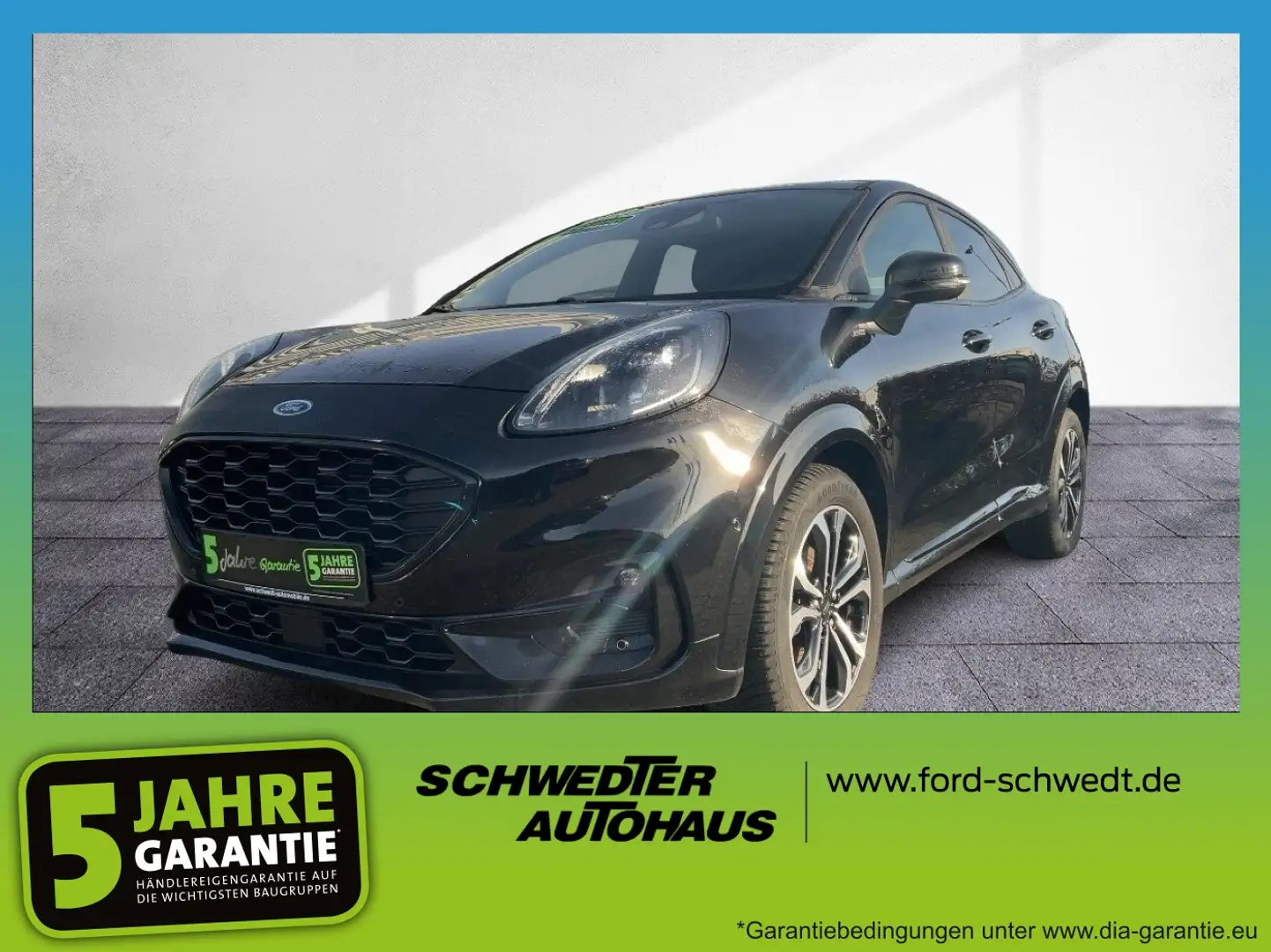 Ford Puma 1.0 EcoBoost ST-Line DAB+LED+Navi+SHZ+Kam. Schwarz - 1