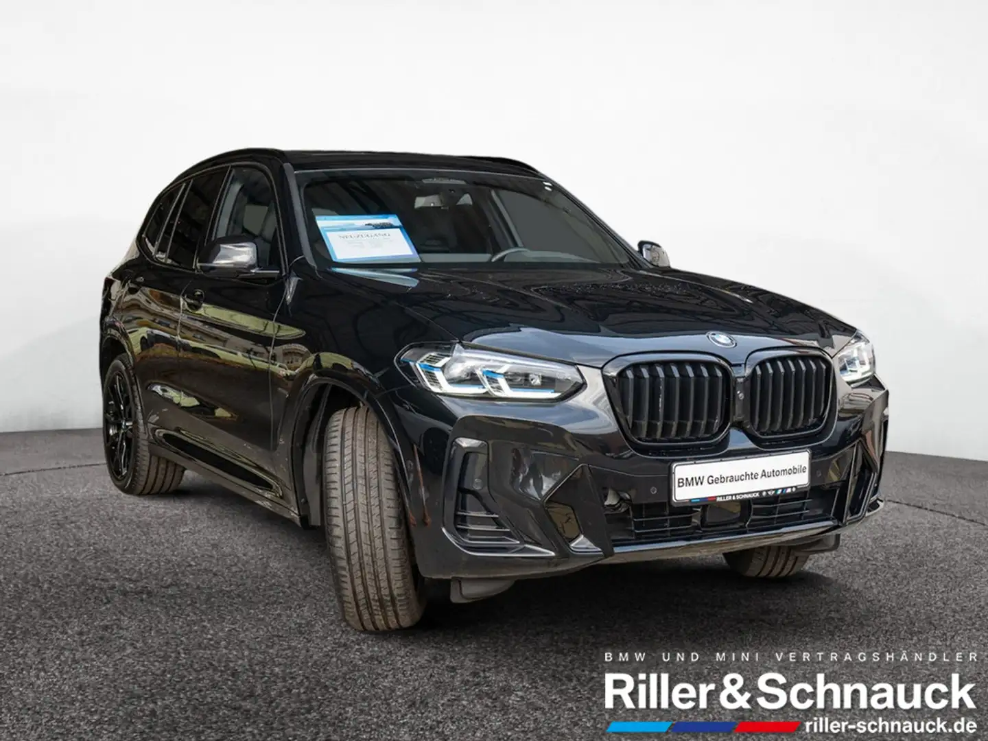 BMW X3 xDrive 30d M-Sport STANDHZG+H/K°+LEDER+PAN Schwarz - 2