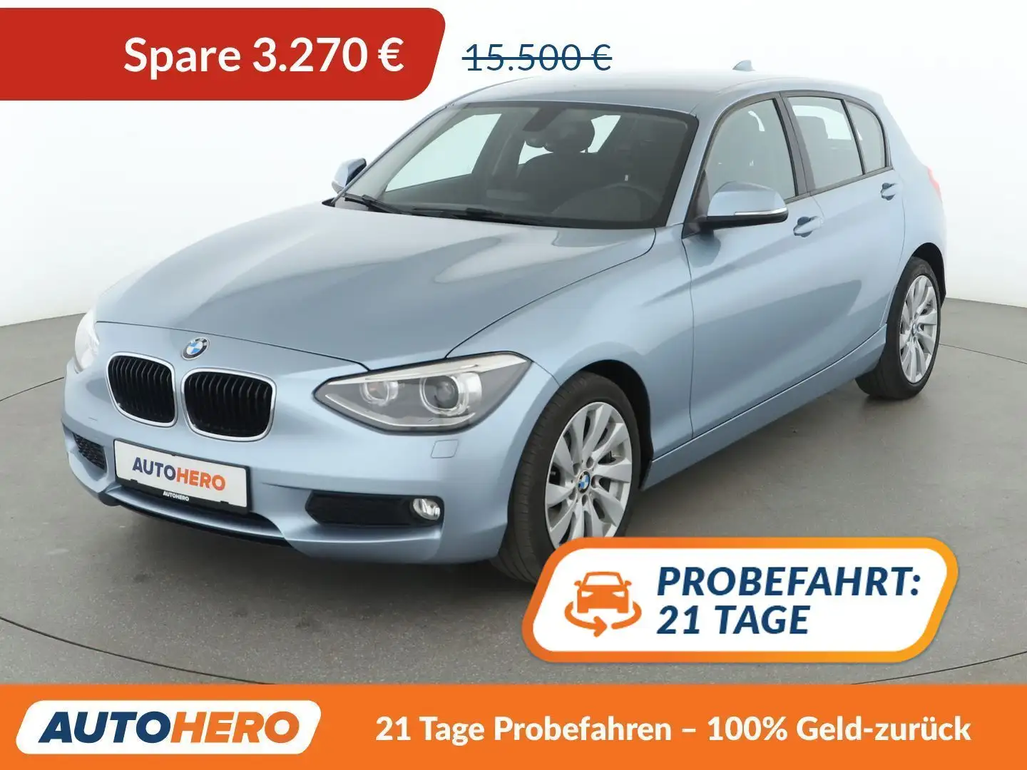 BMW 125 125i Aut.*NAVI*XENON*TEMPO*PDC*KLIMA*SHZ*ALU* Bleu - 1