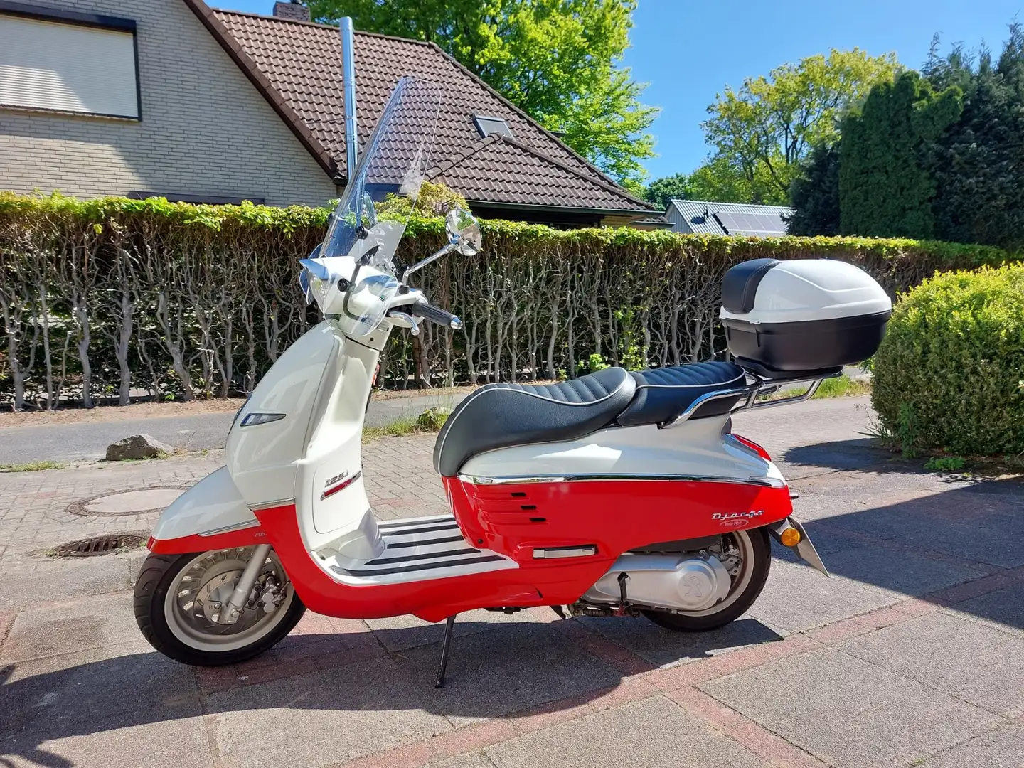 Peugeot Django 125 Rojo - 1