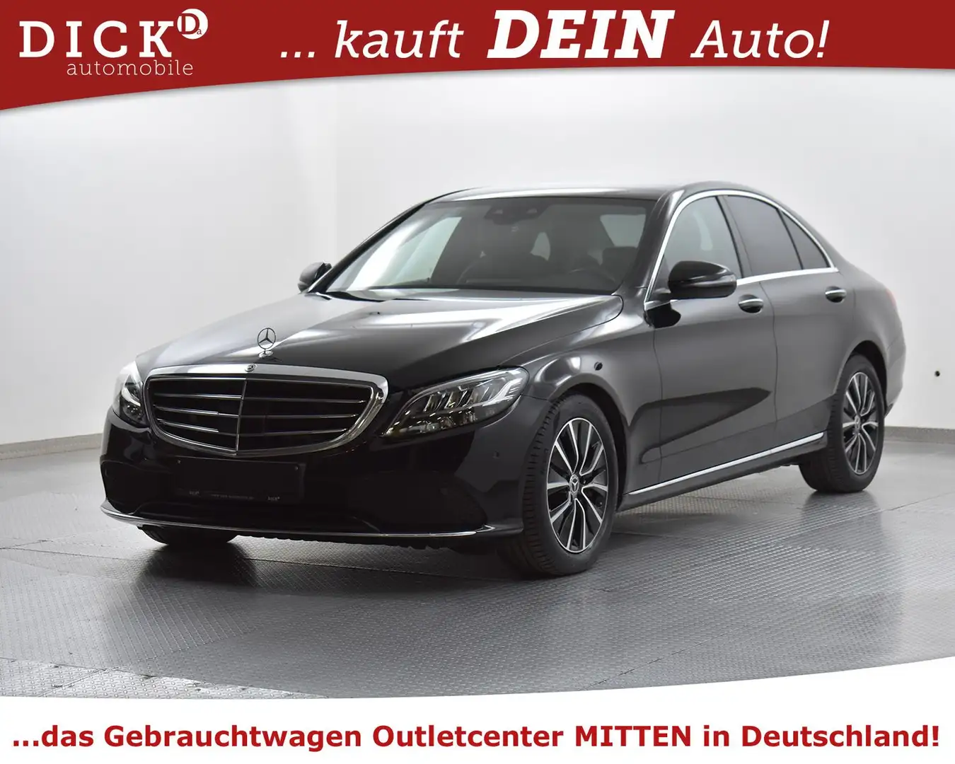 Mercedes-Benz C 300 d Avantg EXCLUS+LEDER+NAVI+LED+STANDHZ+ACC Nero - 2