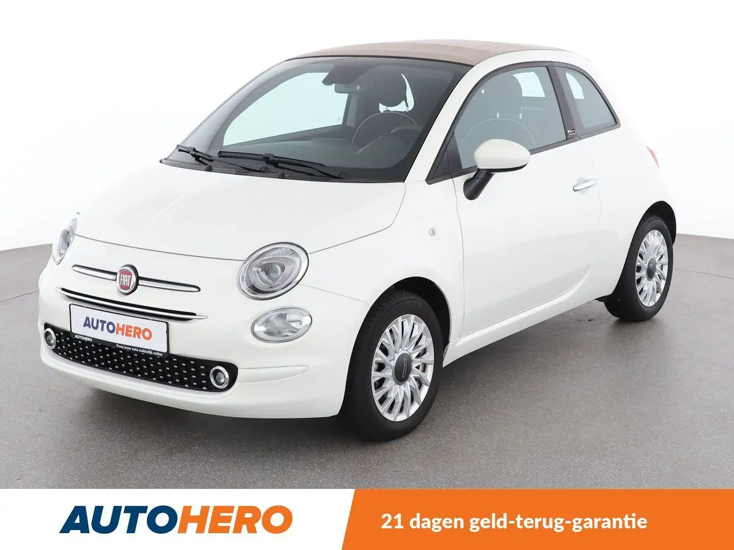 Fiat 500C 1.0 Mild-Hybrid Lounge Bianco - 1