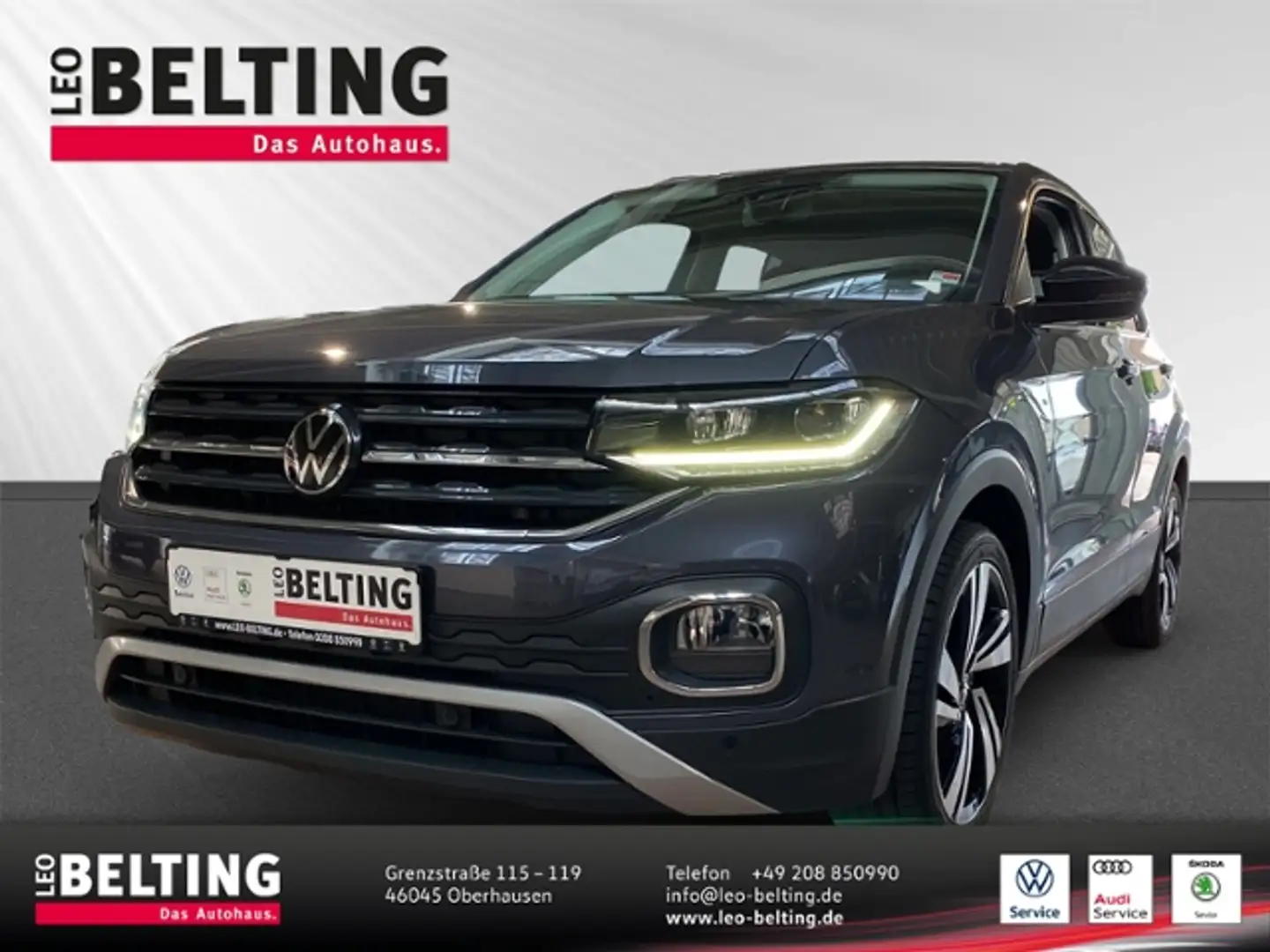 Volkswagen T-Cross Style 1.5 TSI DSG DesignPaket IQ.Drive Navi Gri - 1