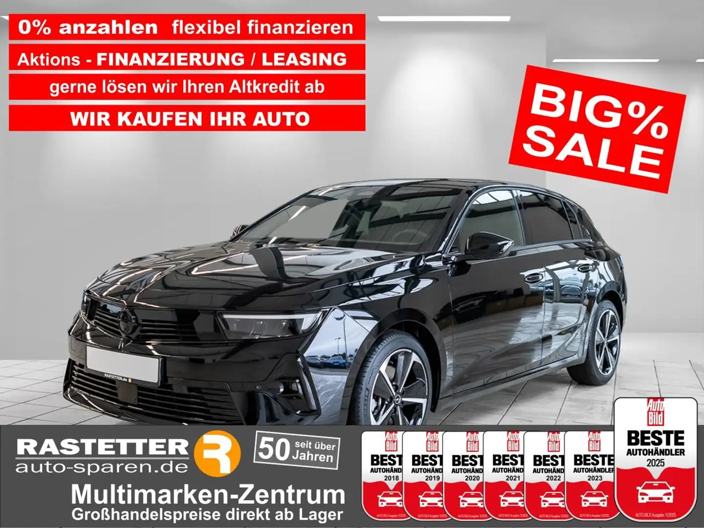Opel Astra L Hybrid 48V GS Line ACC+360Kamera+Keyless+CarPlay Negro - 1
