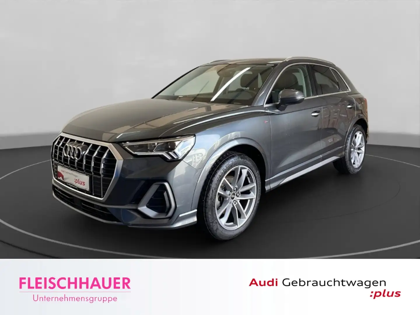 Audi Q3 S line 35 TDI AHK LED virtual cockpit Navi 19'' Grau - 1