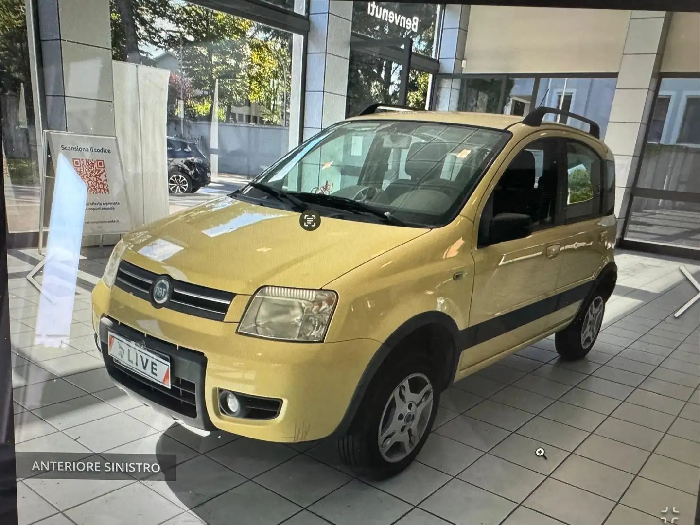 Fiat Panda Panda 1.3 JTD Climbing 4X4 Jaune - 1
