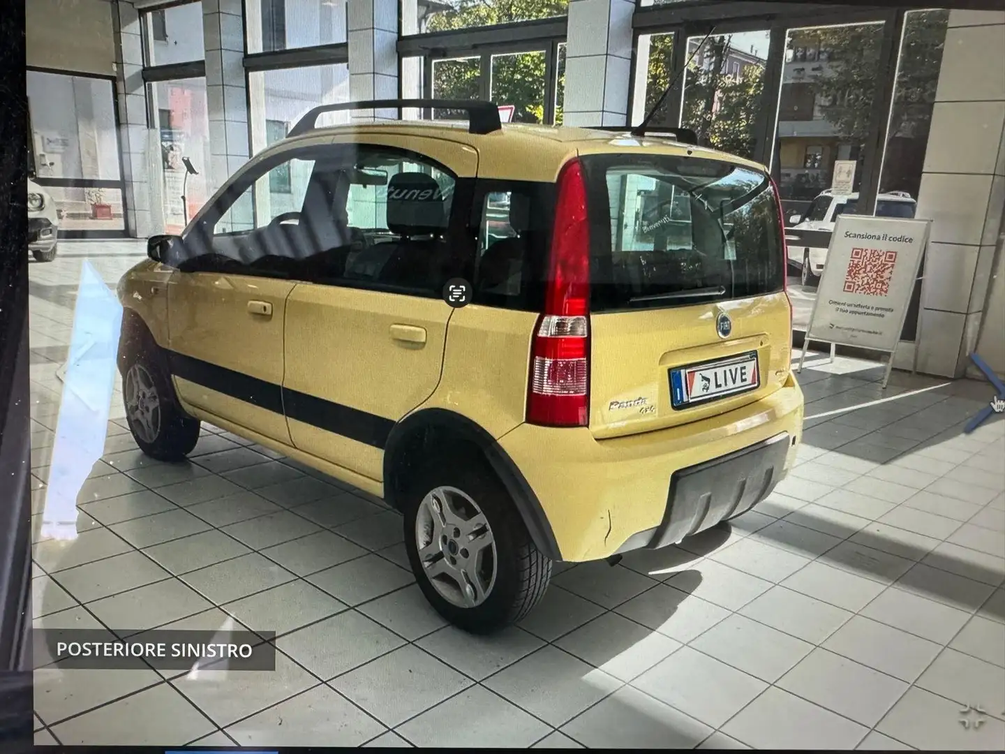 Fiat Panda Panda 1.3 JTD Climbing 4X4 Jaune - 2