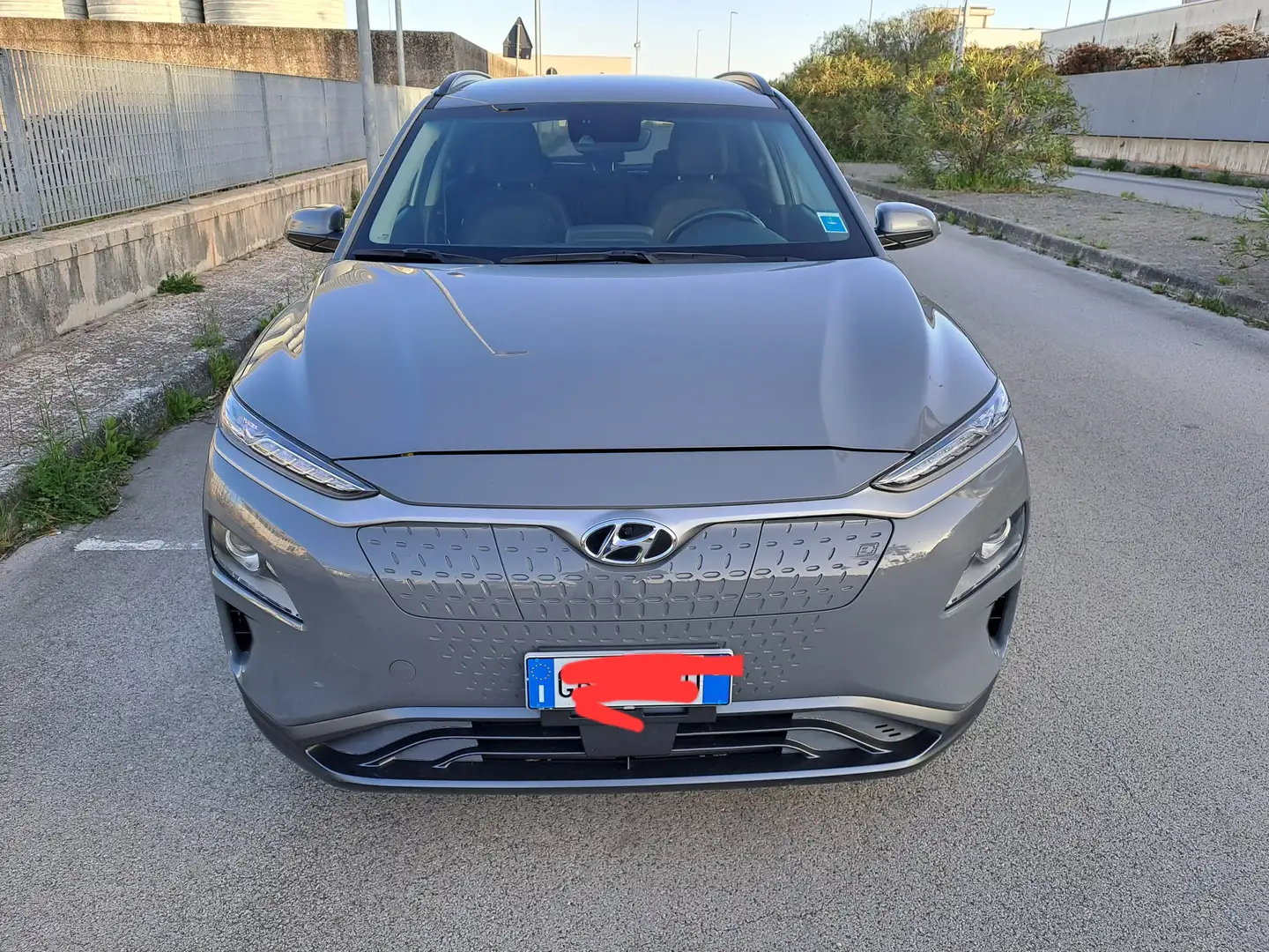 Hyundai KONA Kona Electric I 2018 39 kWh EV Xprime Grigio - 1