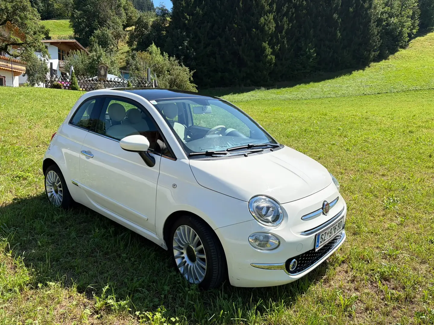 Fiat 500 1,3 MultiJet II 95 Lounge Weiß - 2