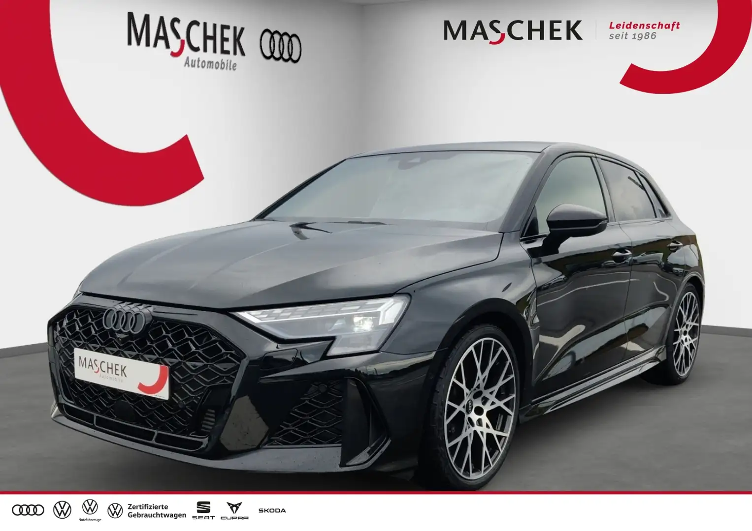 Audi RS3 Sportback UPE: 81.450.- 5JGar Pano SONOS DesPak Schwarz - 1