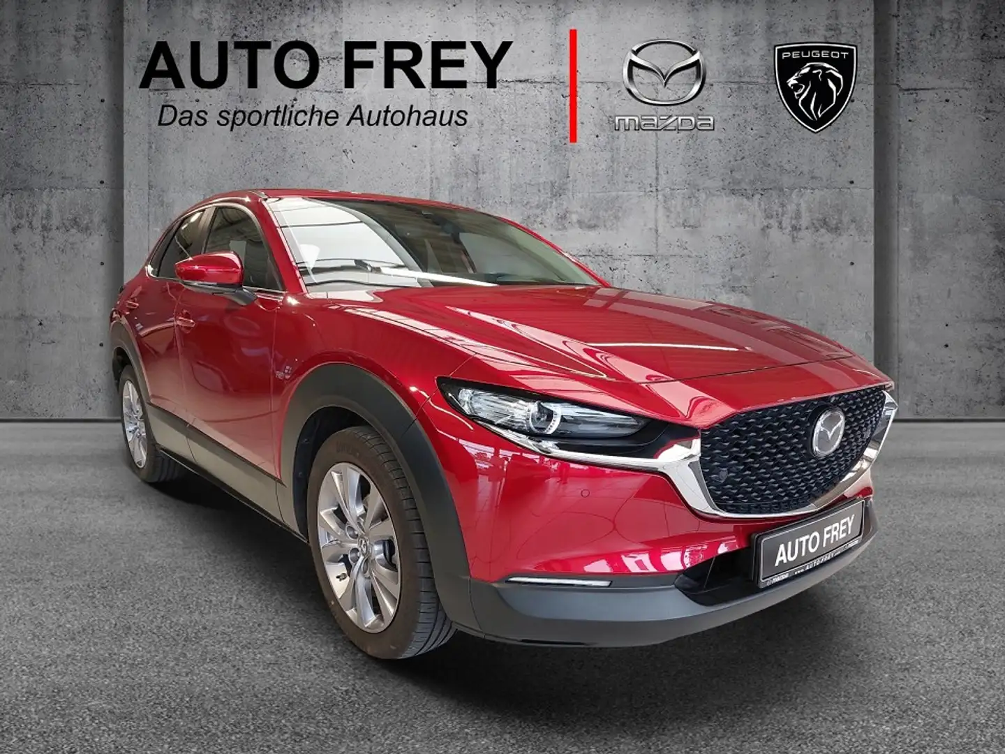 Mazda CX-30 Selection i-ACTIVSENSE+BOSE+1.HAND+360°KAMERA+ELEK Rot - 1