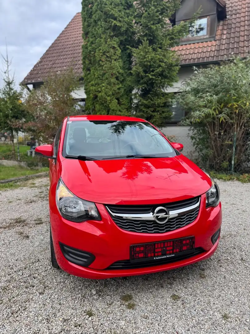 Opel Karl Active Automatik Klima Temp. PDC 18.000km Rot - 1
