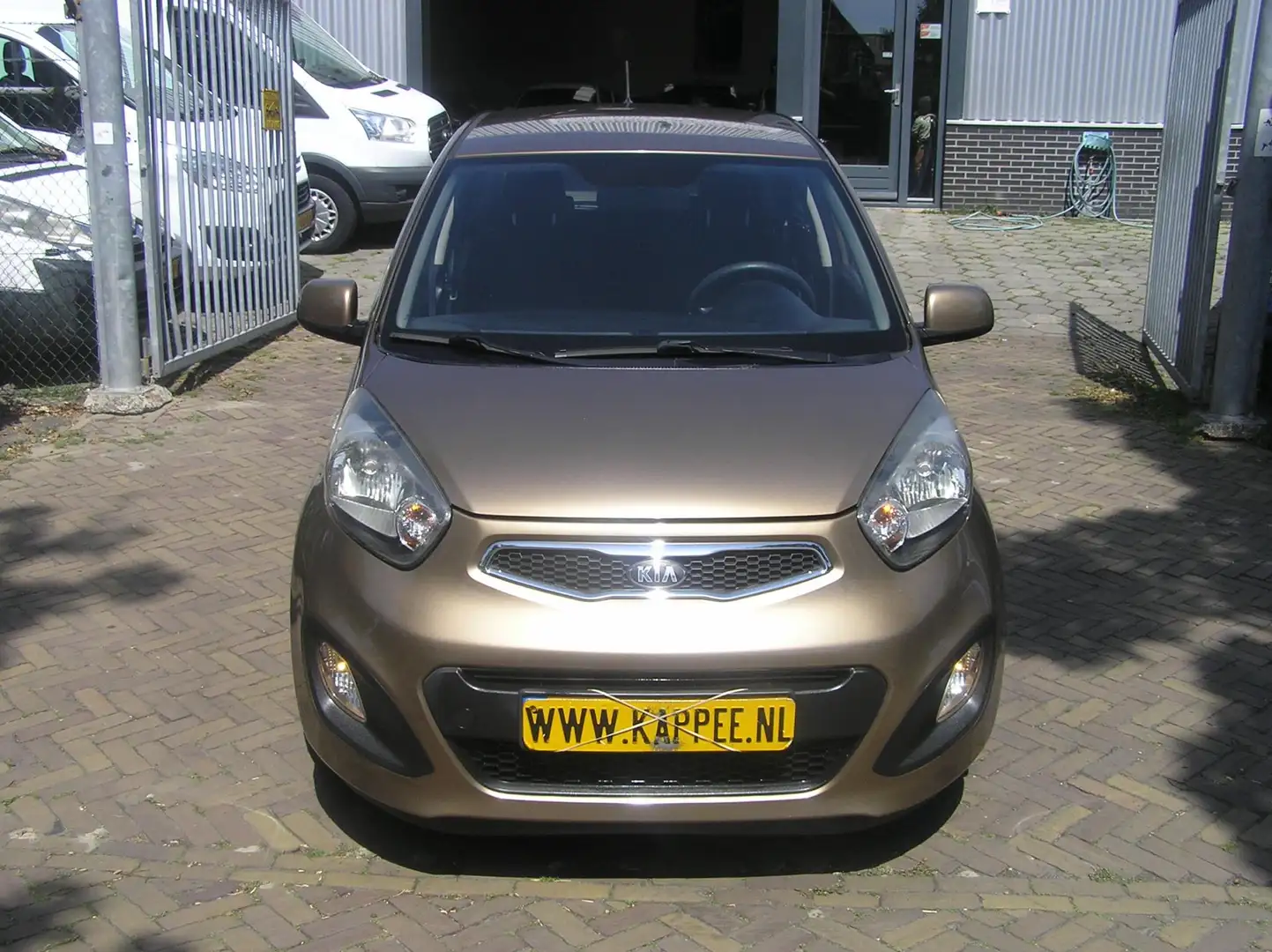 Kia Picanto 1.0 CVVT Comfort Pack 75 d km nap1e eigenaar airco Brun - 2