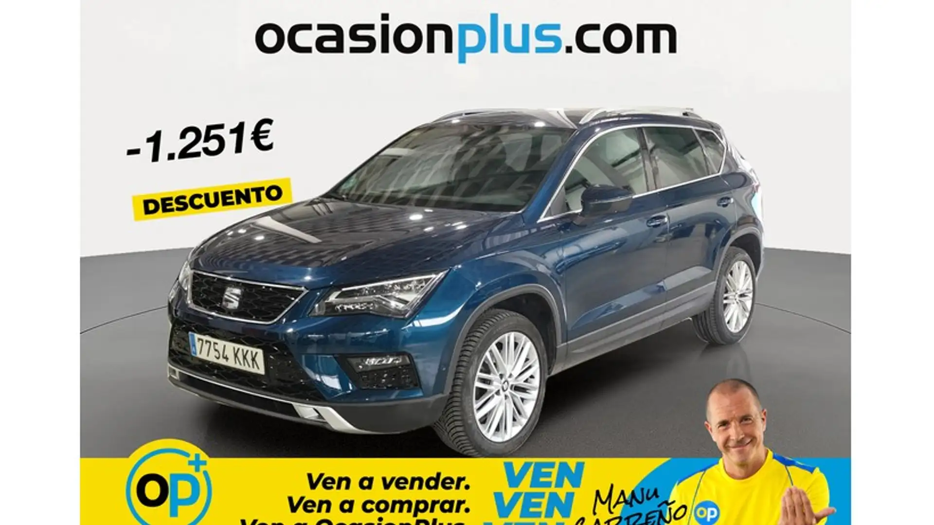 SEAT Ateca 1.4 EcoTSI S&S Xcellence Azul - 1