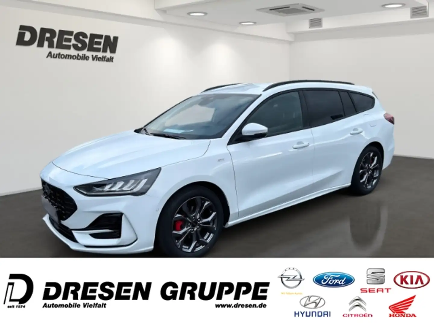 Ford Focus ST-Line Turnier ACC/Matrix LED/Navi/Rückfahrkamera Weiß - 2