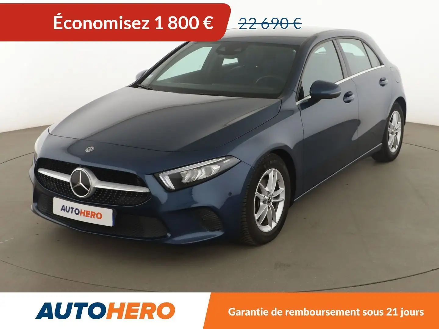 Mercedes-Benz A 180 180 d 7G-DCT Bleu - 1