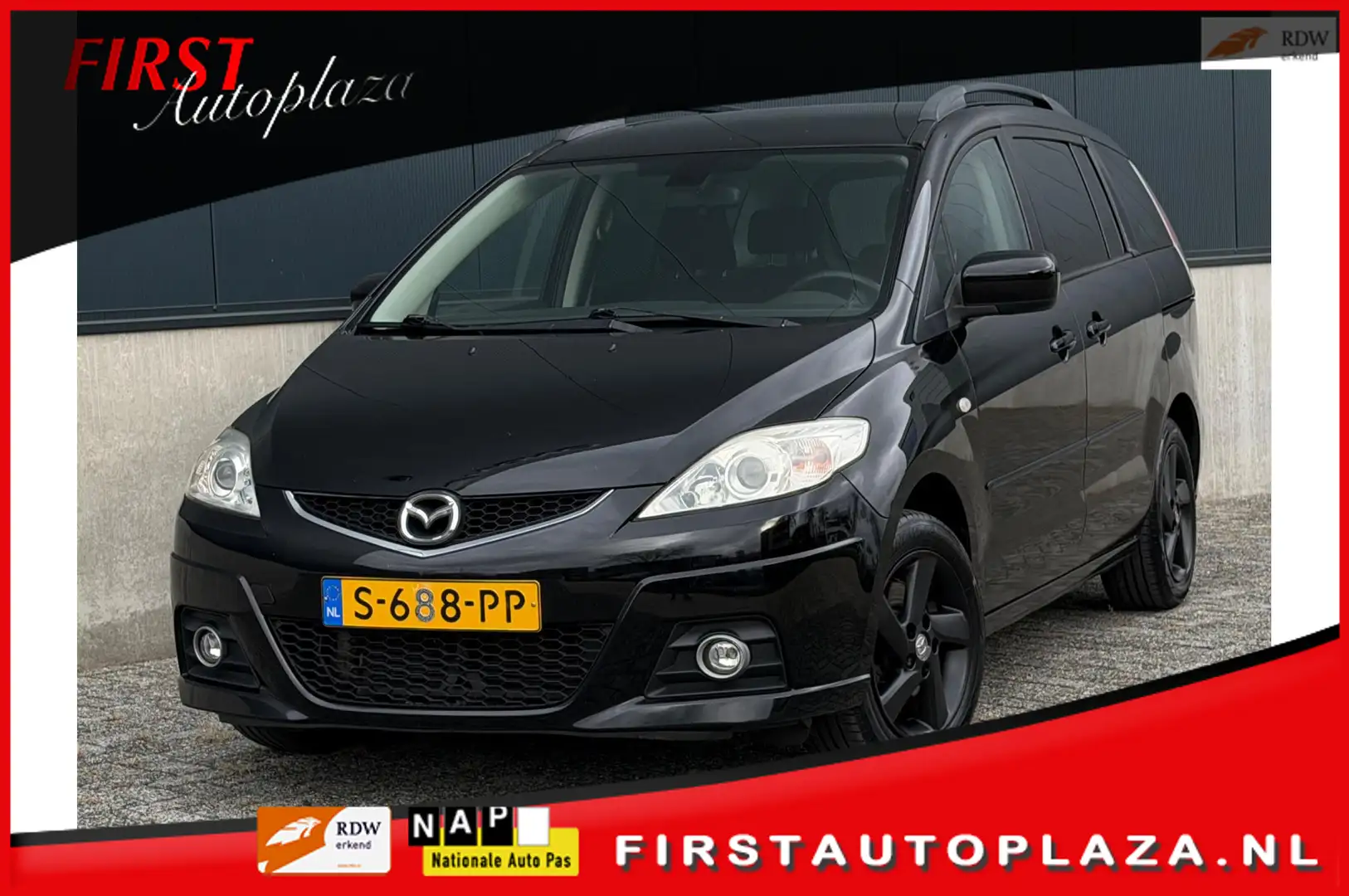 Mazda 5 1.8 TS 7-PERSOONS AIRCO/ISOFIX/2x SCHUIFDEUREN | N Noir - 1