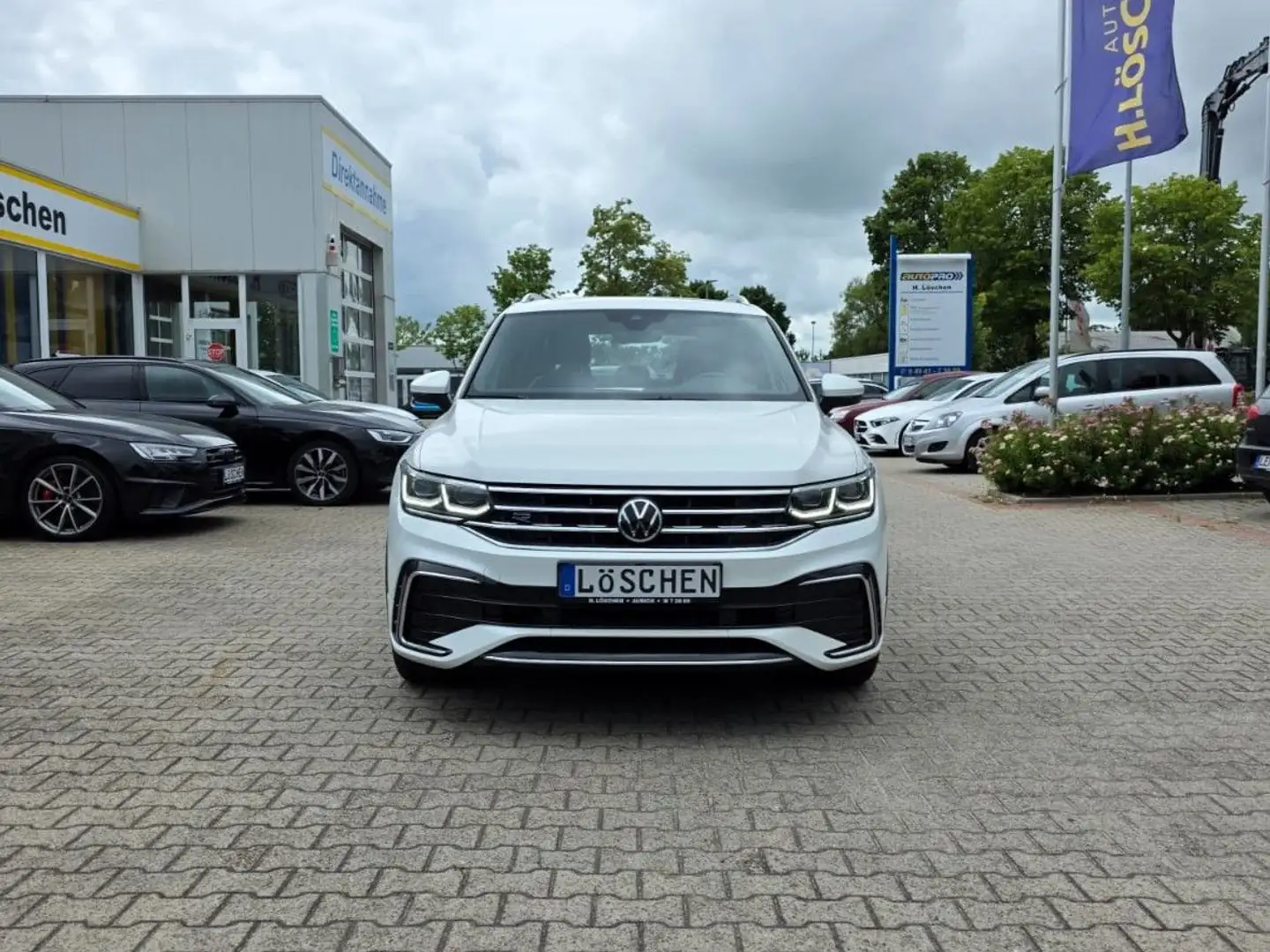 Volkswagen Tiguan R-Line 4Motion R-Line Pano IQ-LED Weiß - 1