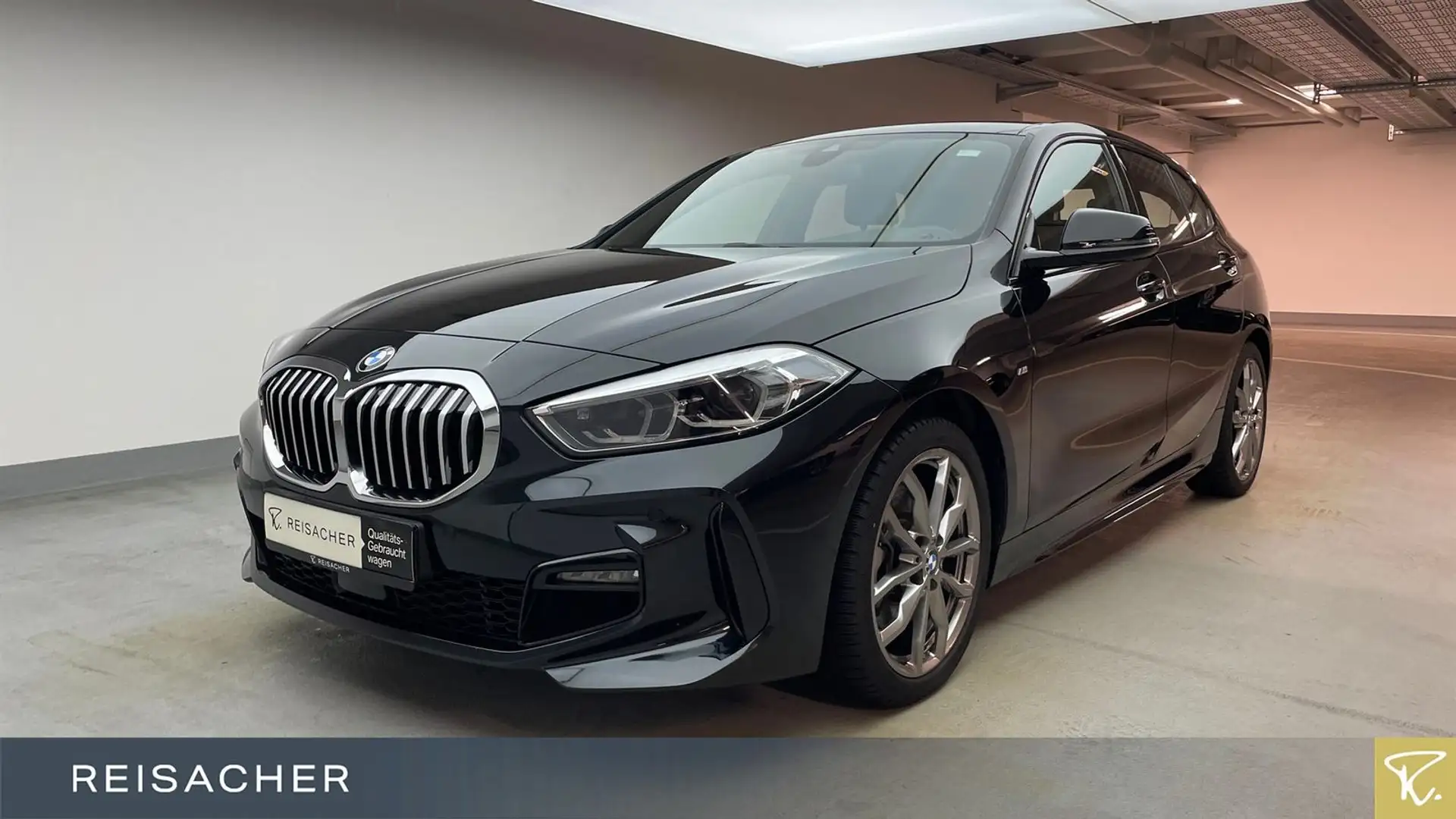 BMW 120 iA M-Sport Navi DAB RüKa adLED 18"LM Schwarz - 1