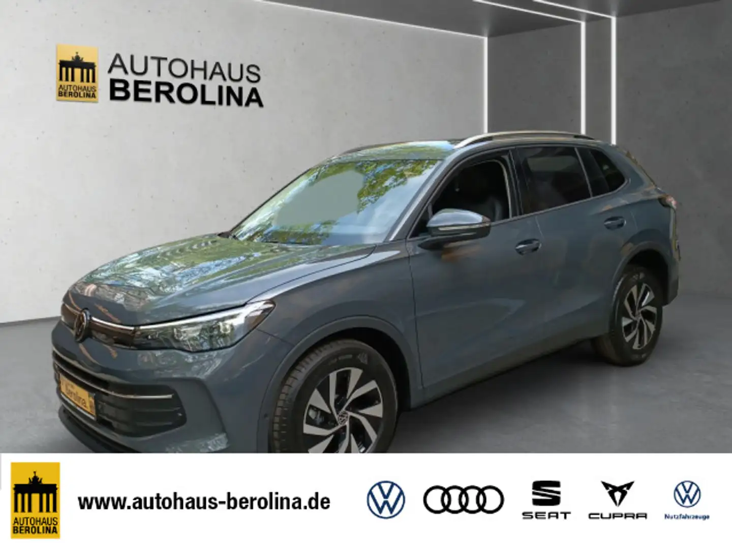 Volkswagen Tiguan 1.5 eTSI Life Plus DSG *ACC*R-CAM*LED+* Grijs - 1