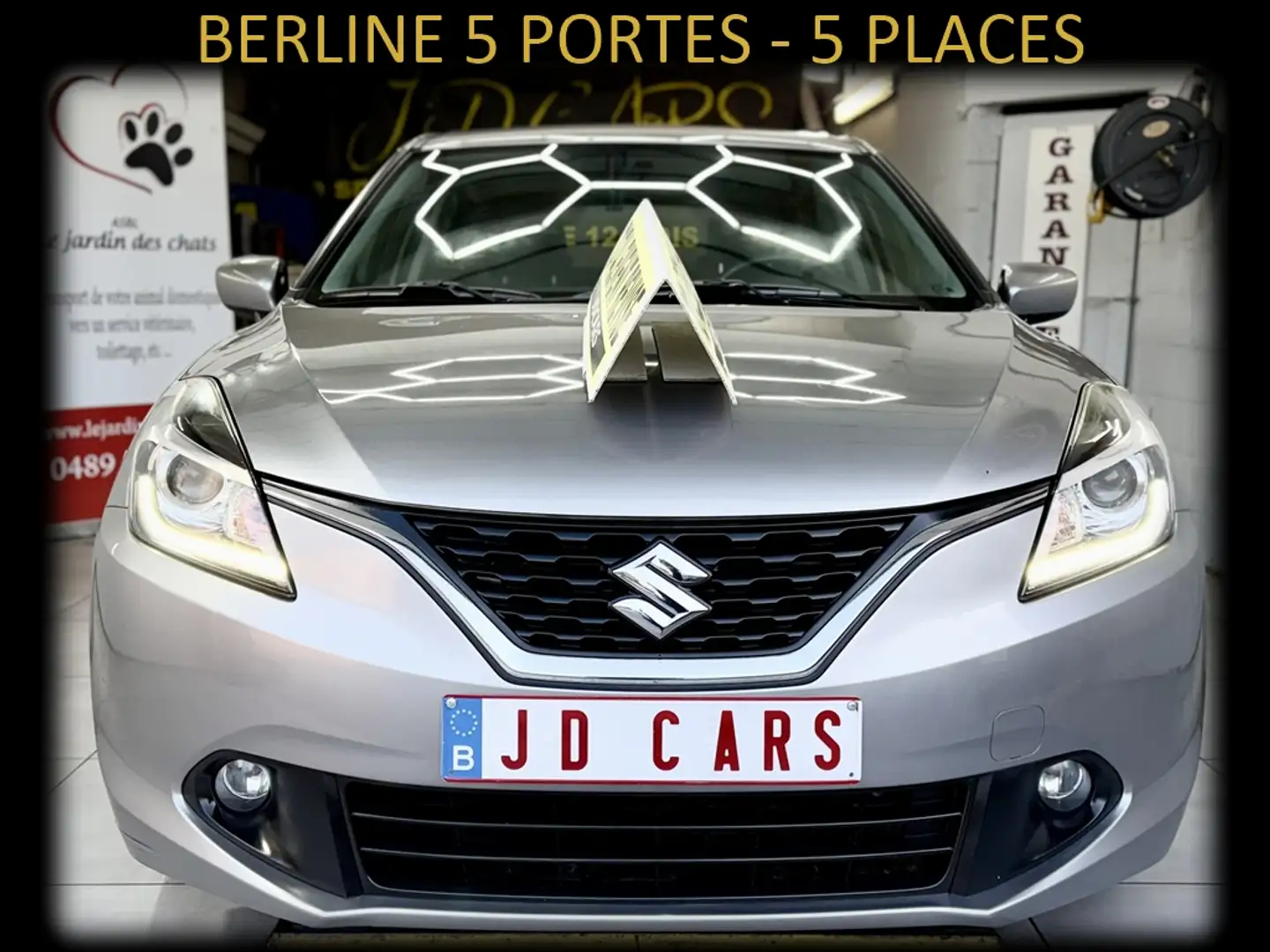 Suzuki Baleno AUTOMATIQUE 1.2 ESSENCE ‼️GARANTIE 1 AN CTOK ‼️ Gris - 2